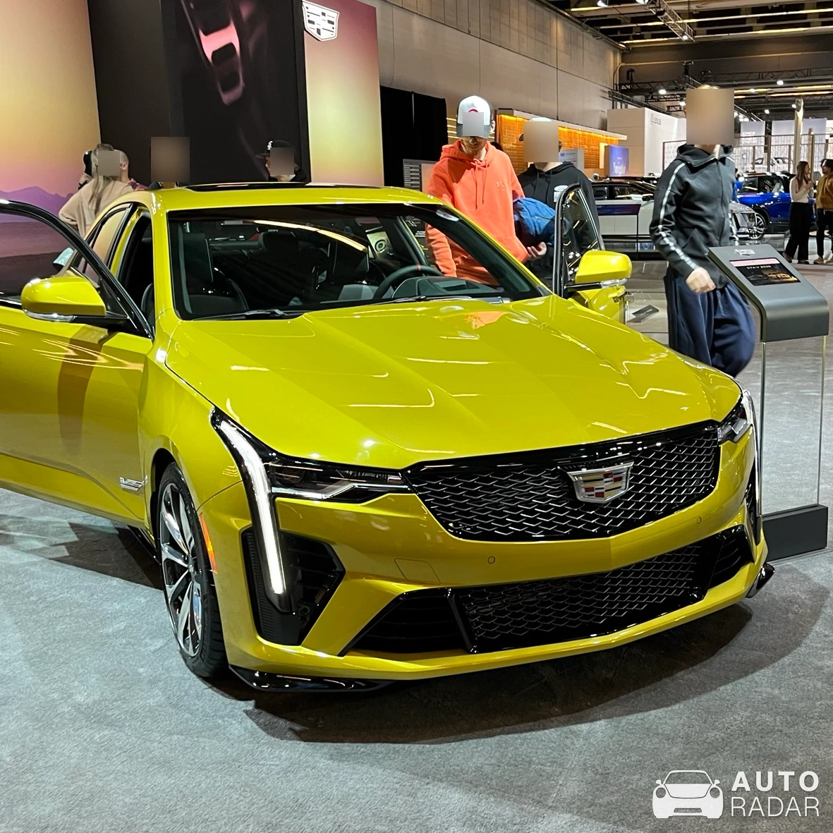 Cadillac CT4-V Blackwing spotted in Montréal, Canada
