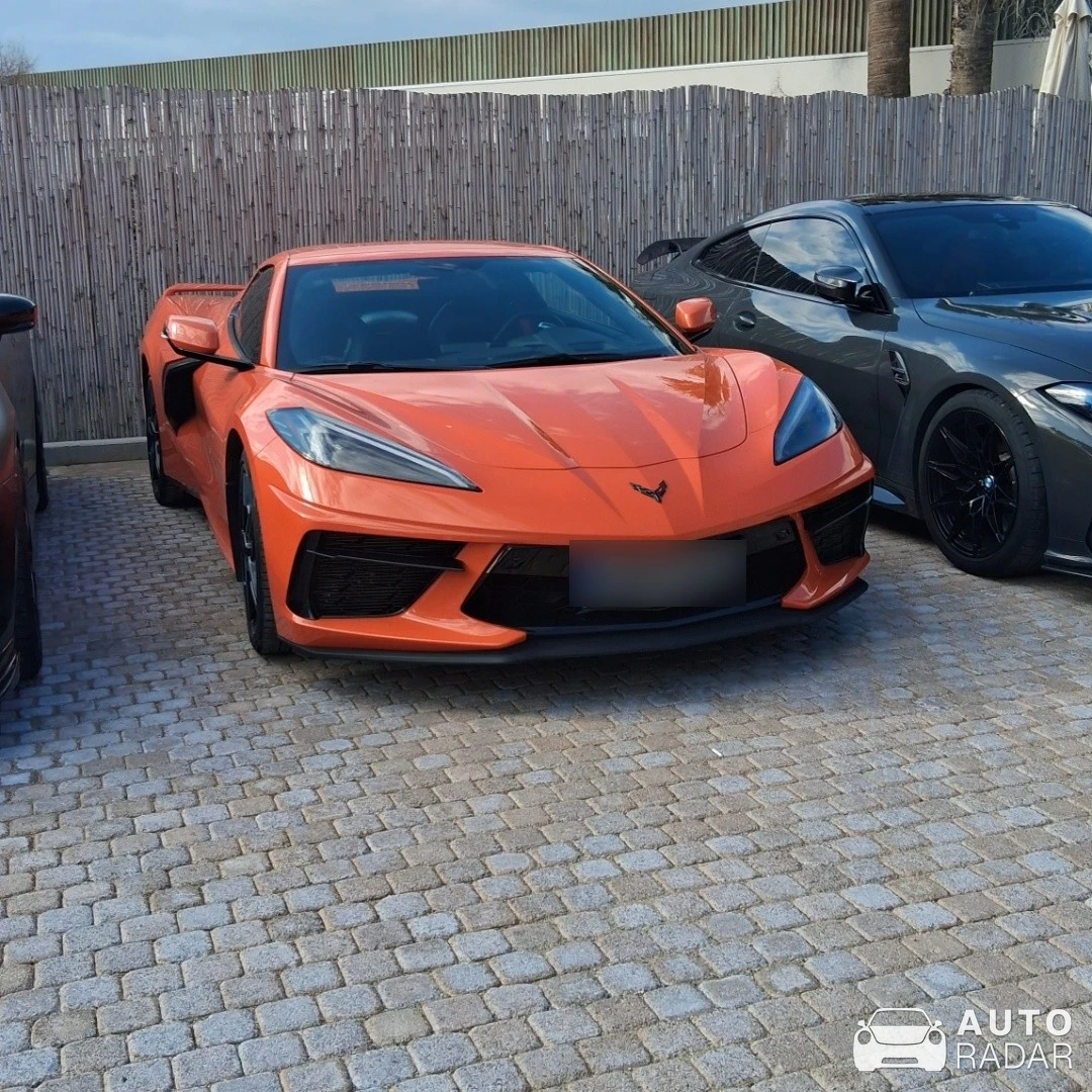 Chevrolet Corvette C8 Stingray spotted in Glyfada, Greece
