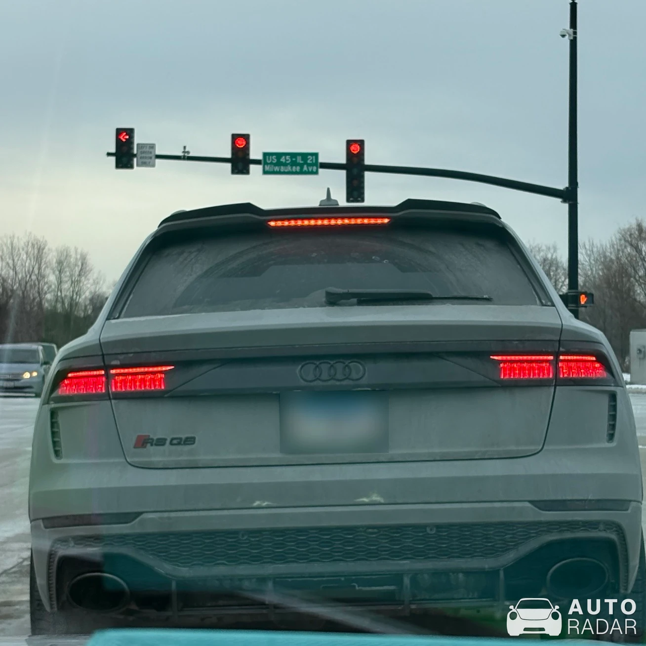Audi RS Q8 spotted in Lincolnshire, United States