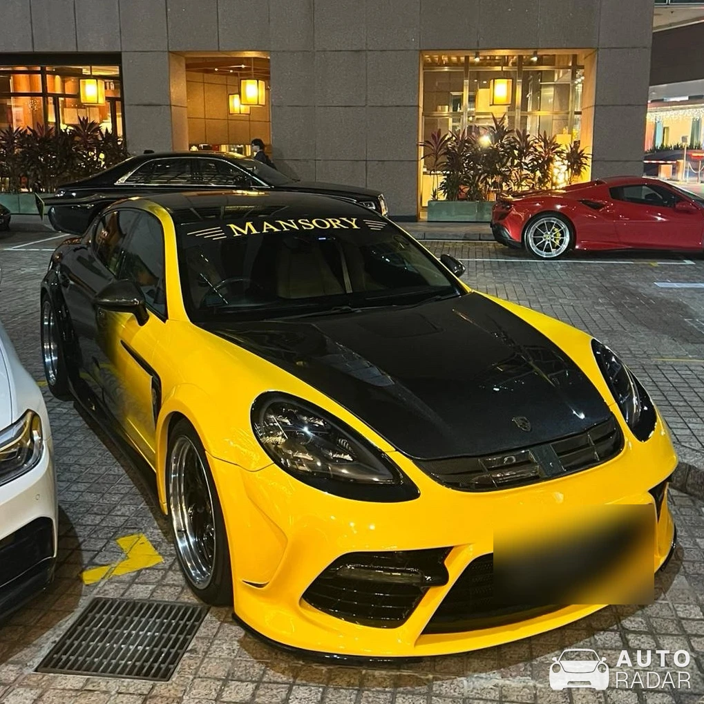 Porsche 971 Panamera Turbo Mansory spotted in Singapore