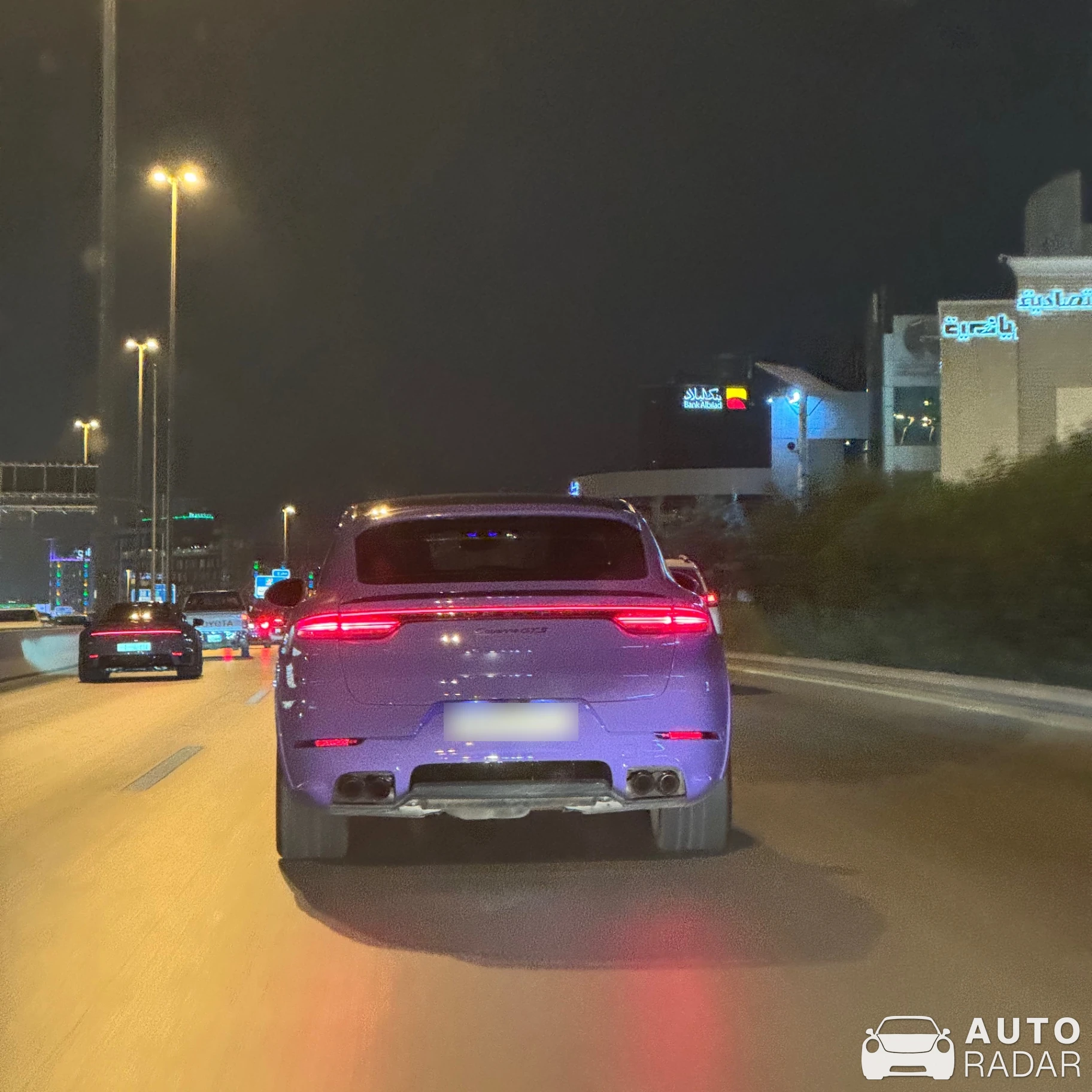 Porsche Cayenne Coupé GTS spotted in Riyadh, Saudi Arabia