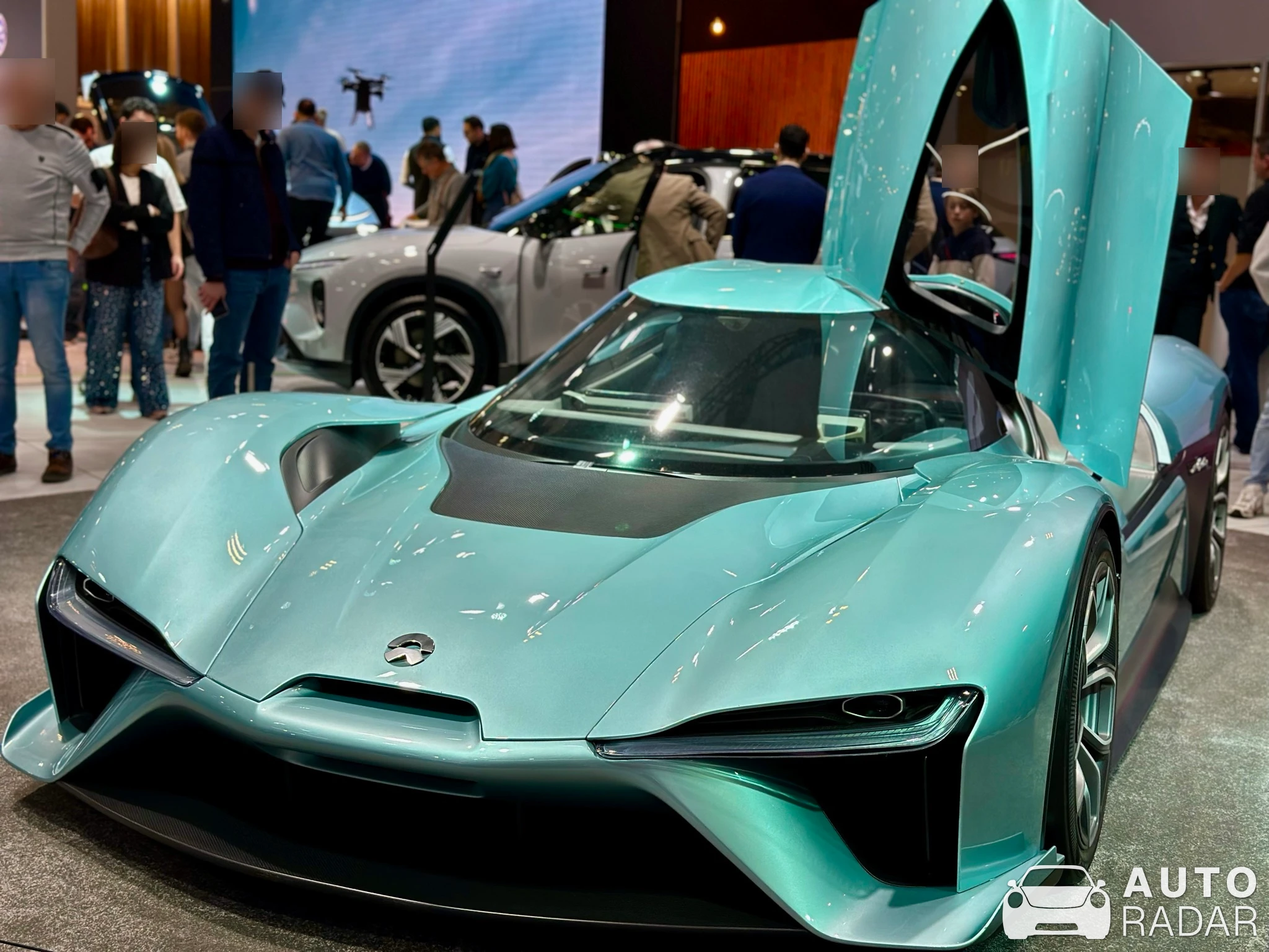 NIO EP9 spotted in Bruxelles, Belgium