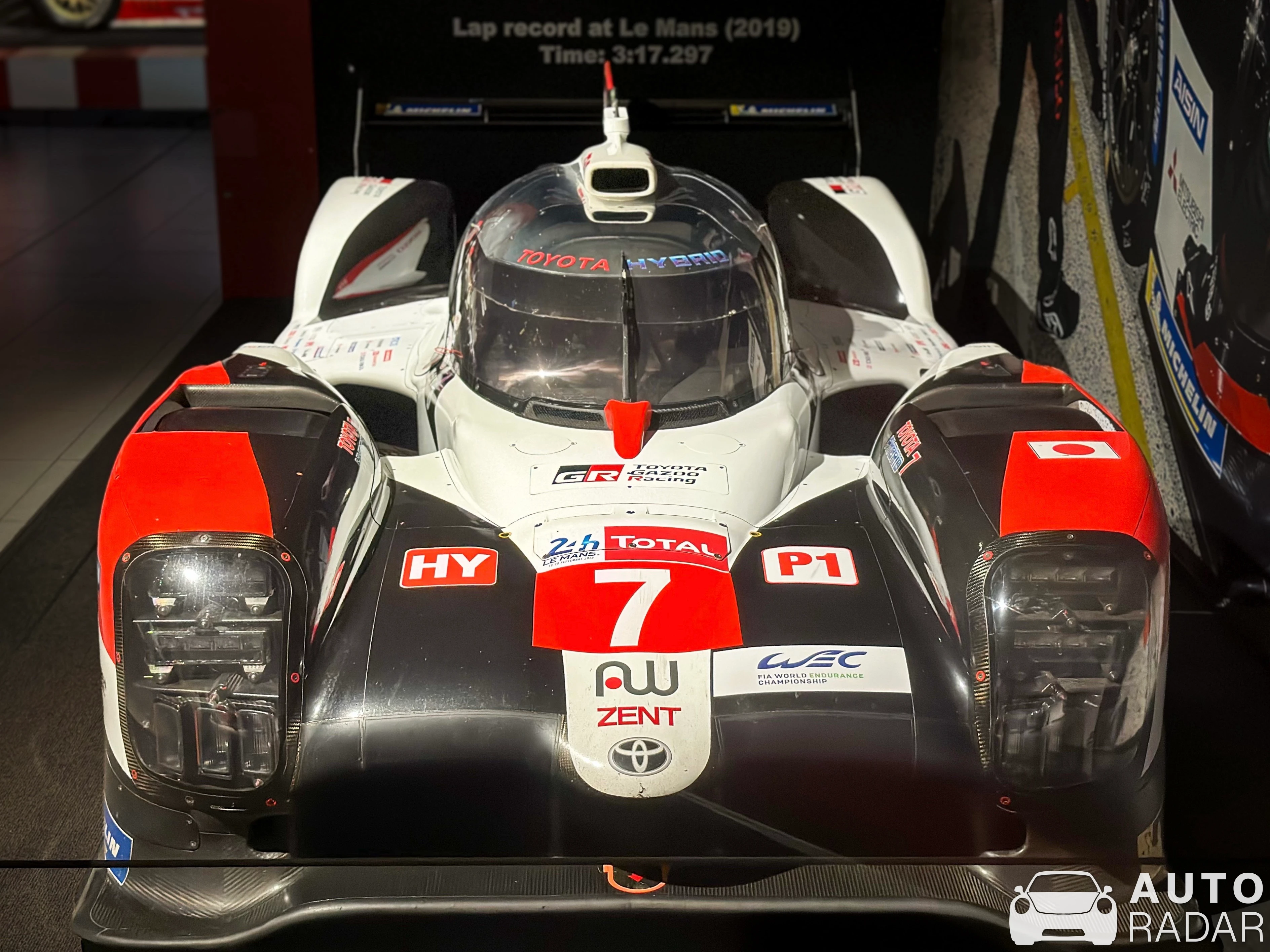 Toyota TS050 Hybrid spotted in The Hague