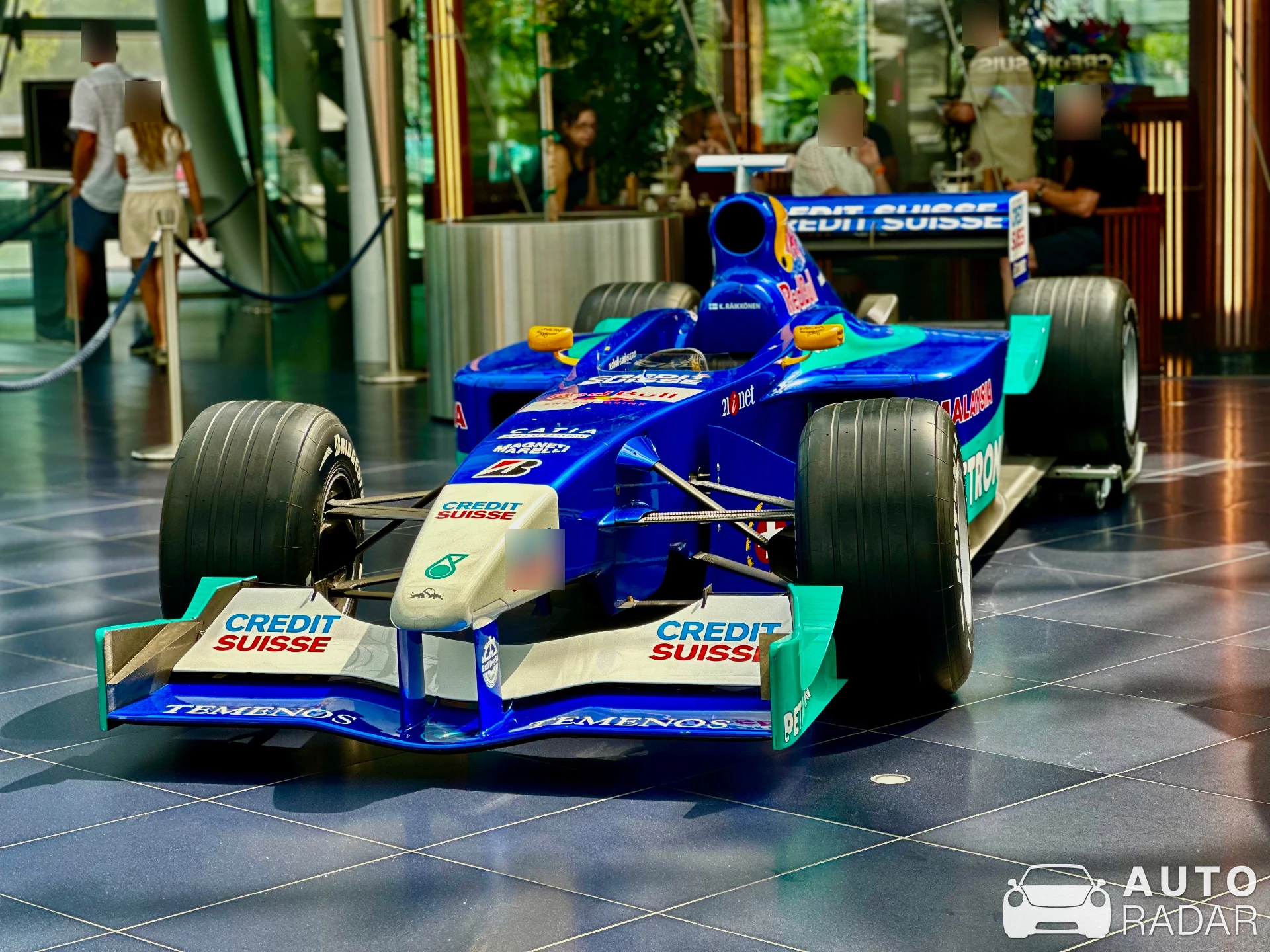 Sauber C20 spotted in Salzburg