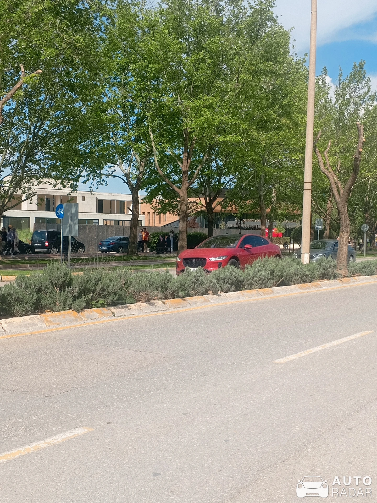 Jaguar I-PACE spotted in Merkezefendi