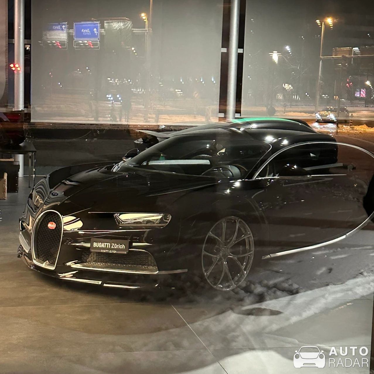 Bugatti Chiron spotted in Opfikon, Schweiz