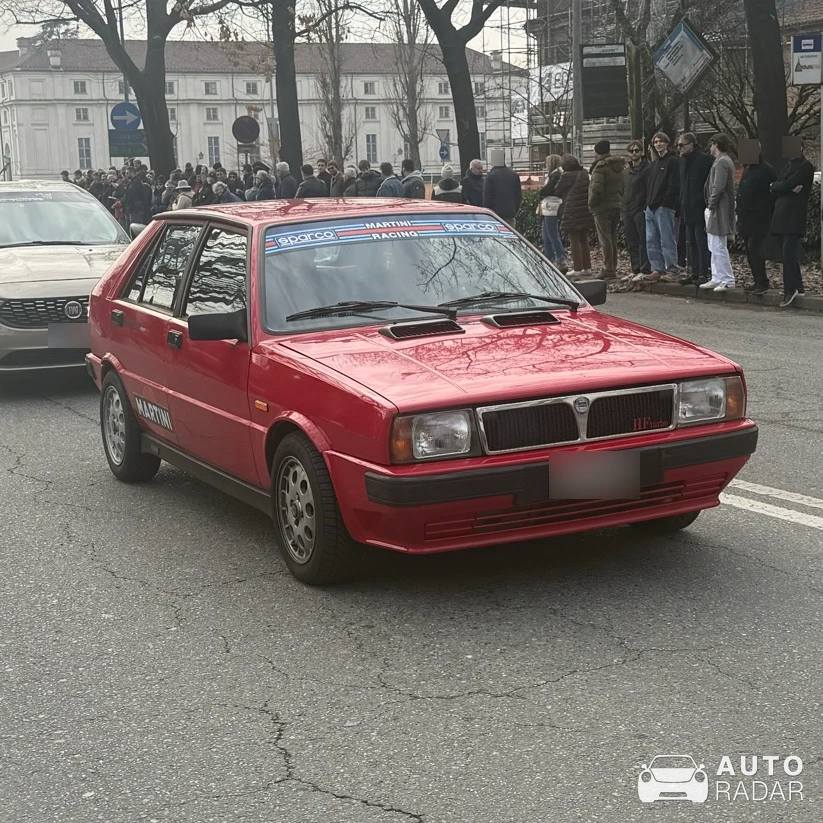 Lancia Delta HF Turbo Rallye spotted in Stupinigi