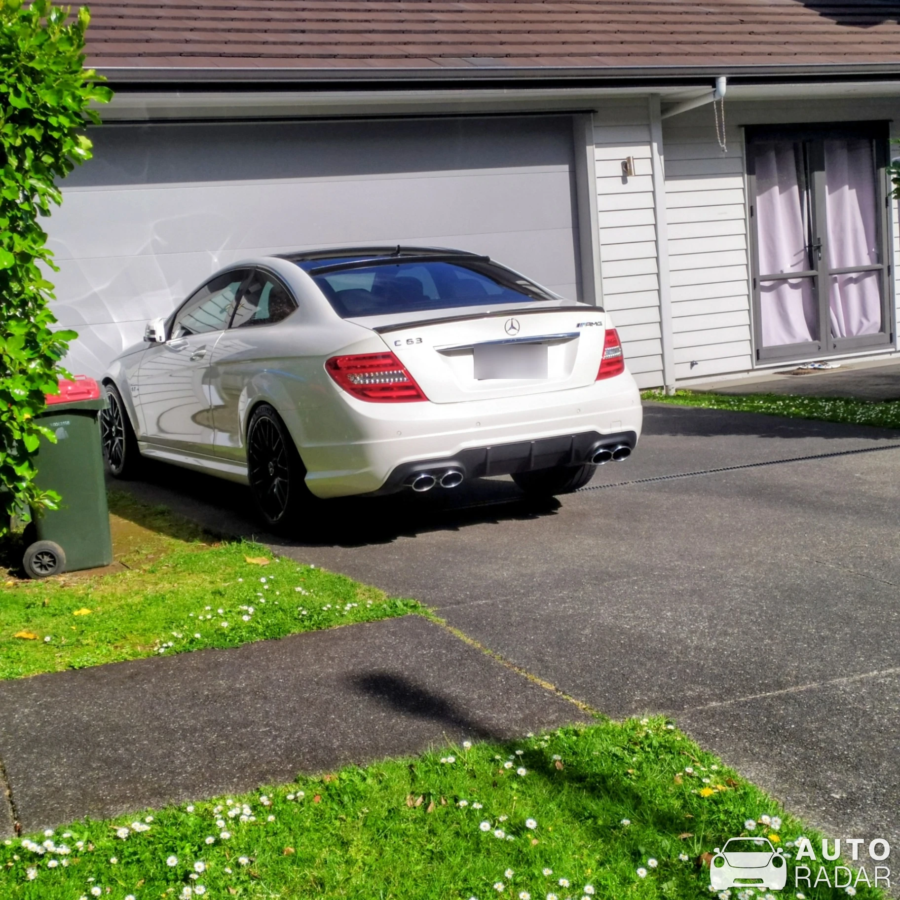 Mercedes-AMG C 63 Coupé W204 spotted in Auckland, New Zealand