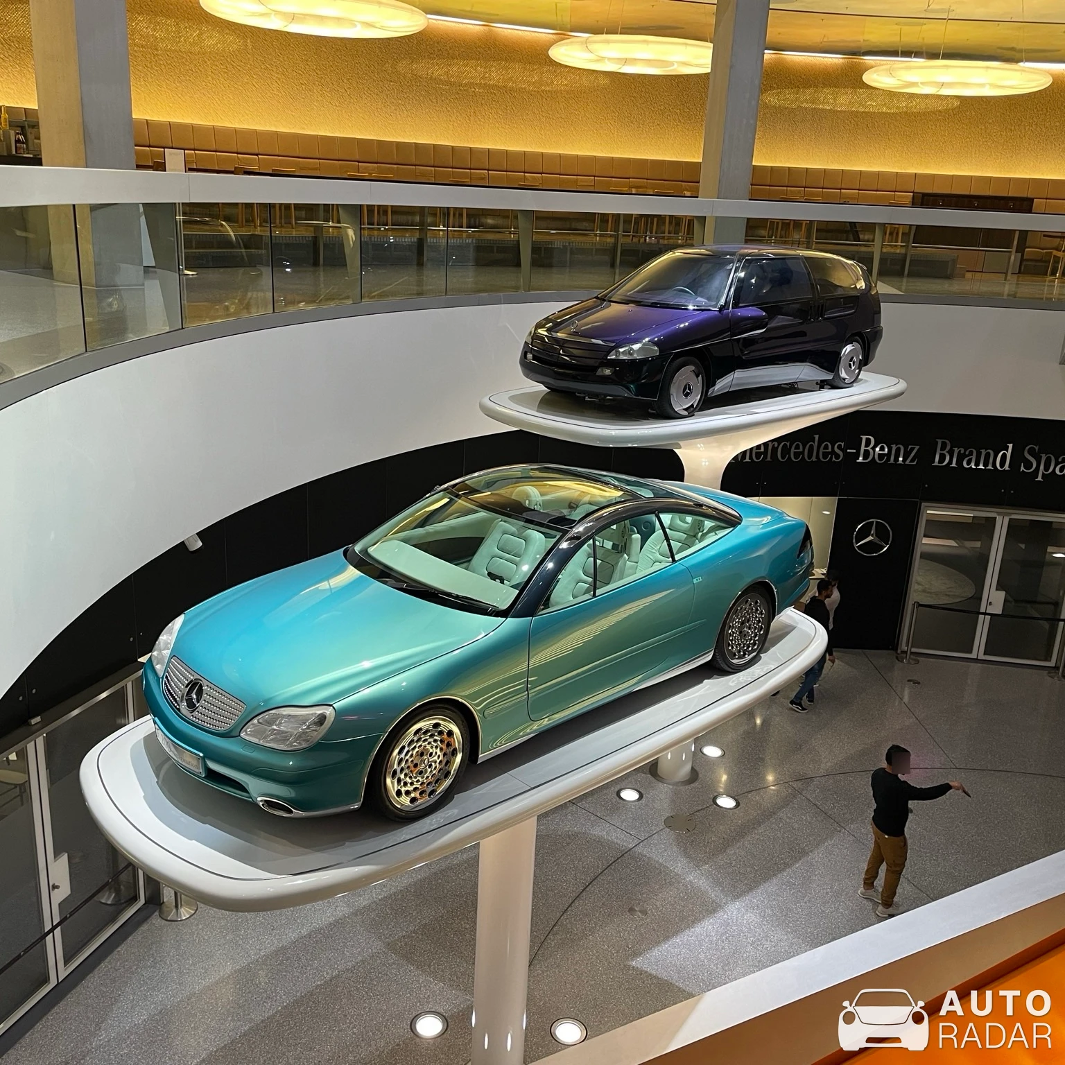 Mercedes-Benz F200 spotted in Strasbourg