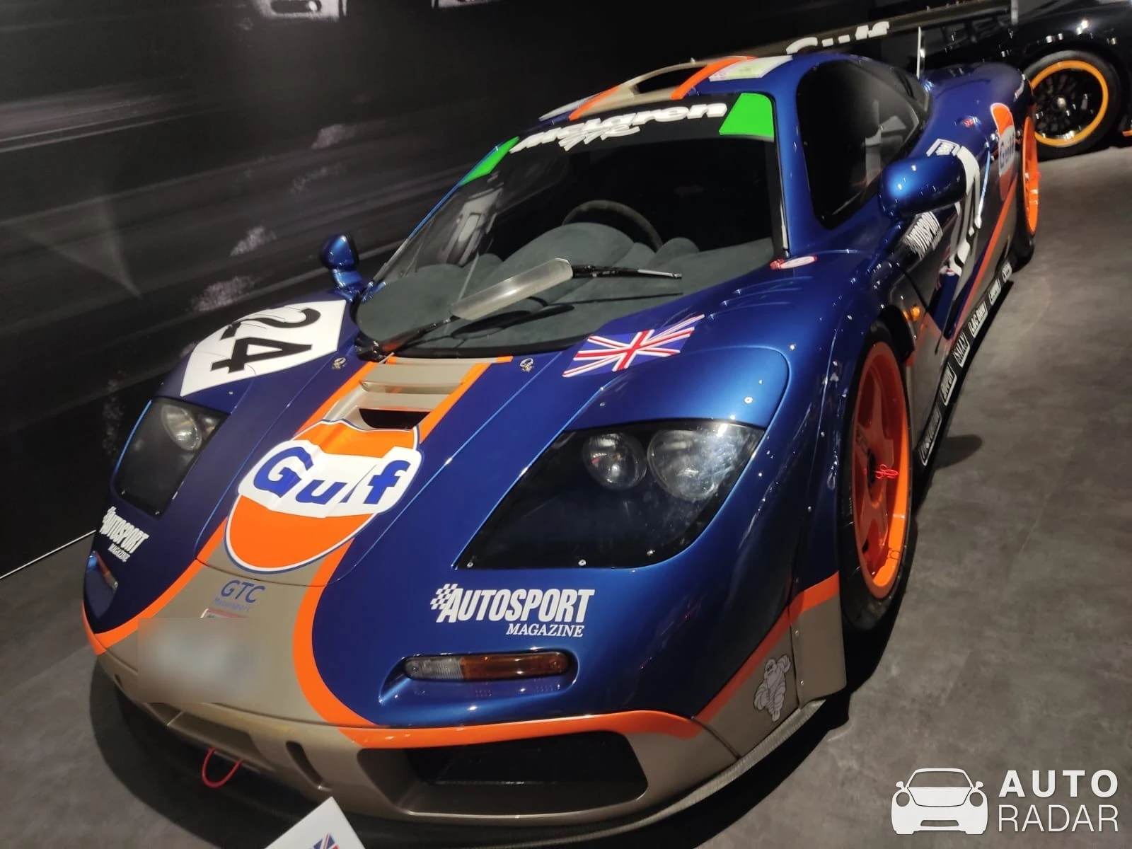 McLaren F1 GTR spotted in Le Mans, France