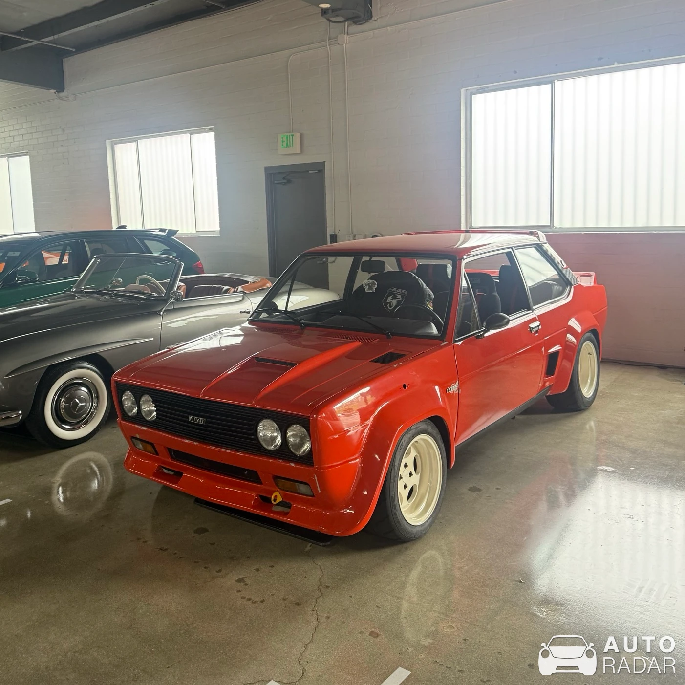Fiat 131 Abarth spotted in Los Angeles