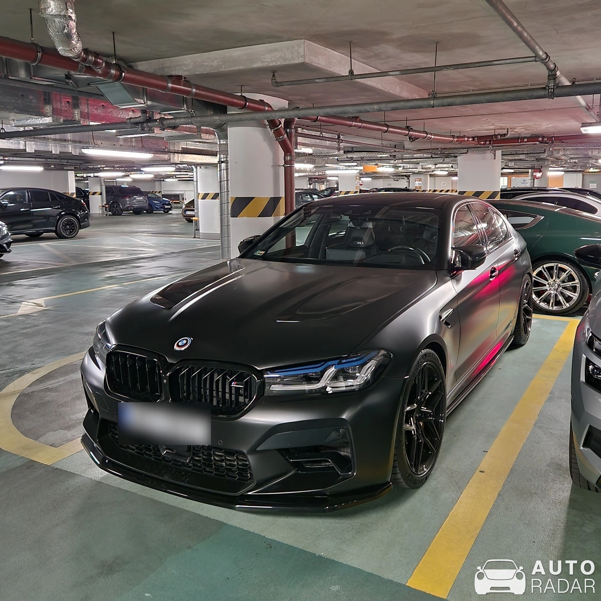 BMW M5 F90 Competition 2021 spotted in Warszawa, Polska