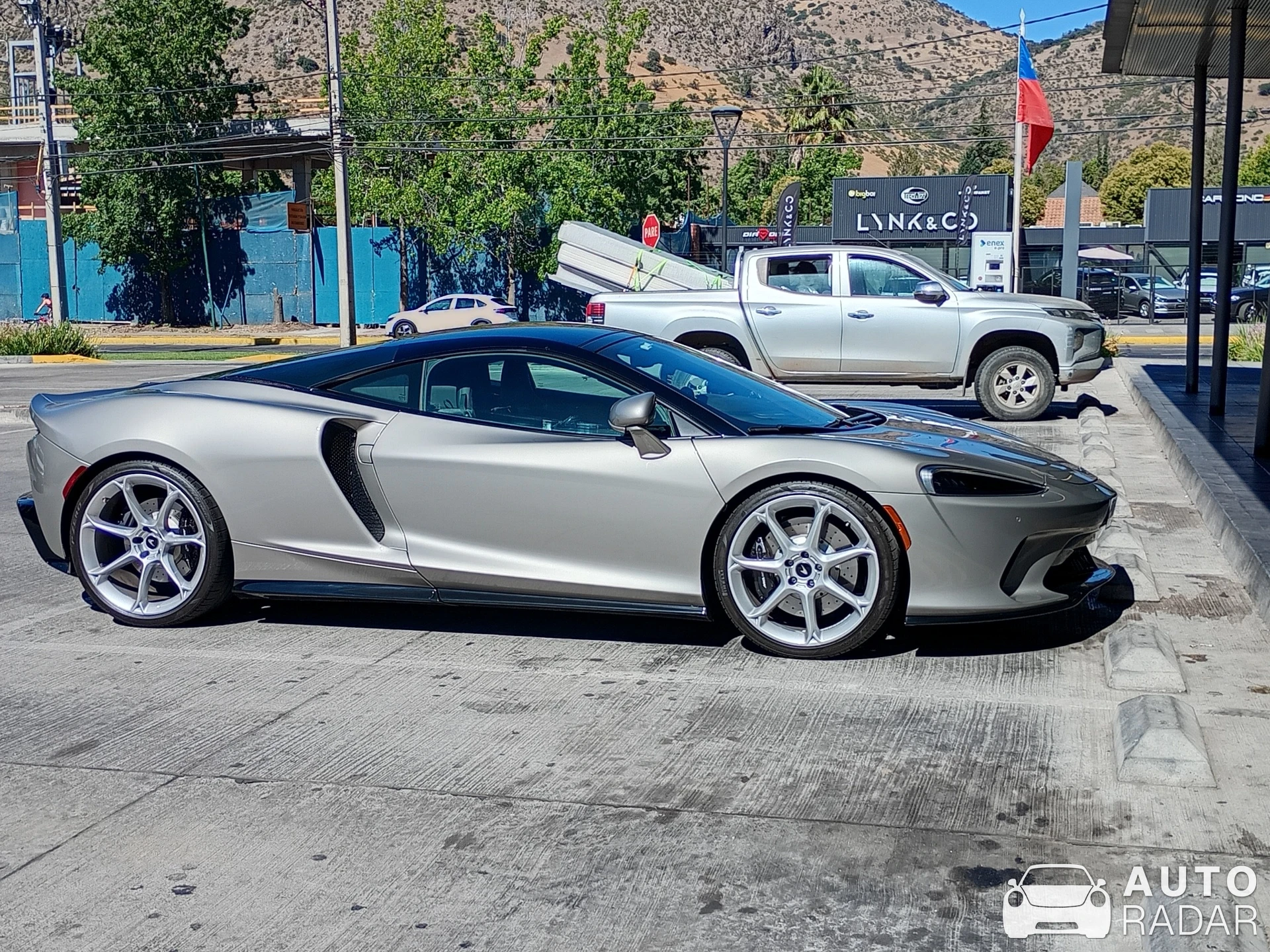 McLaren GT spotted in Lo Barnechea, Chile