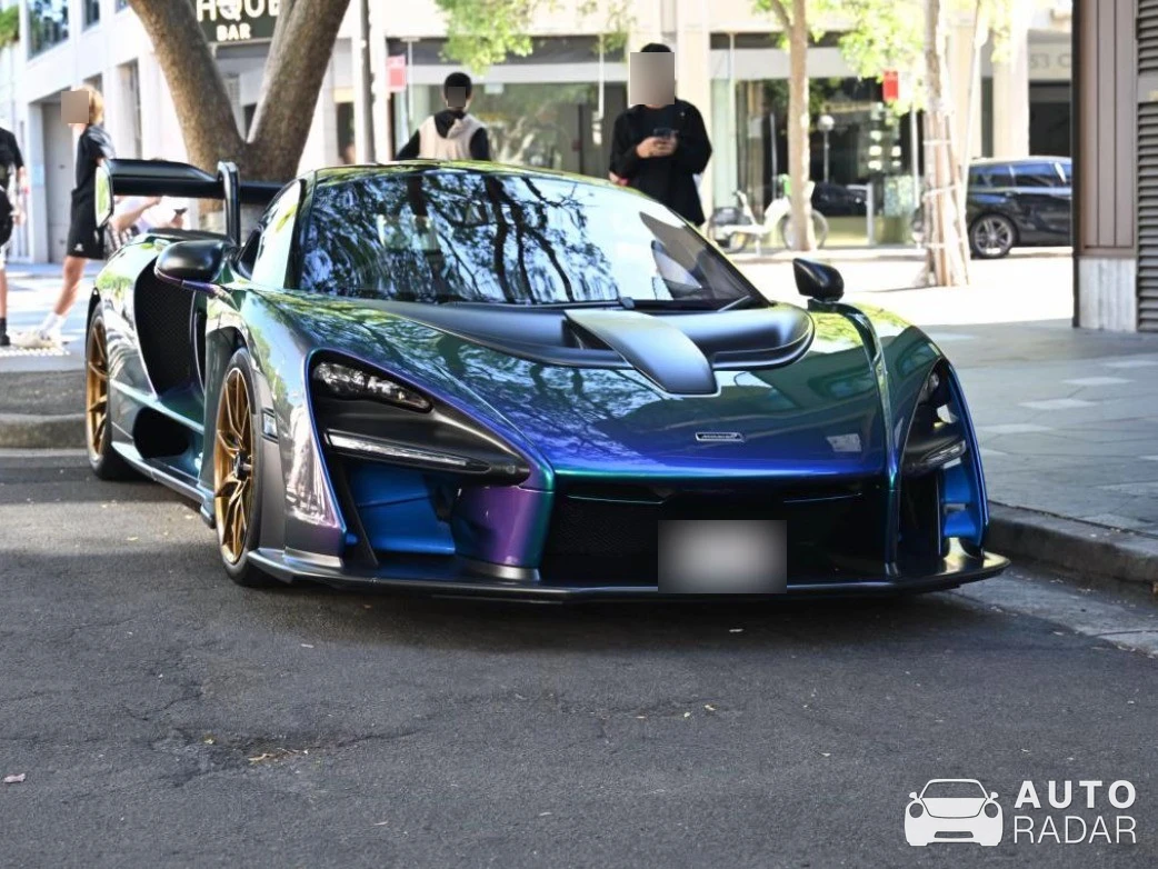 McLaren Senna XP spotted in Double Bay