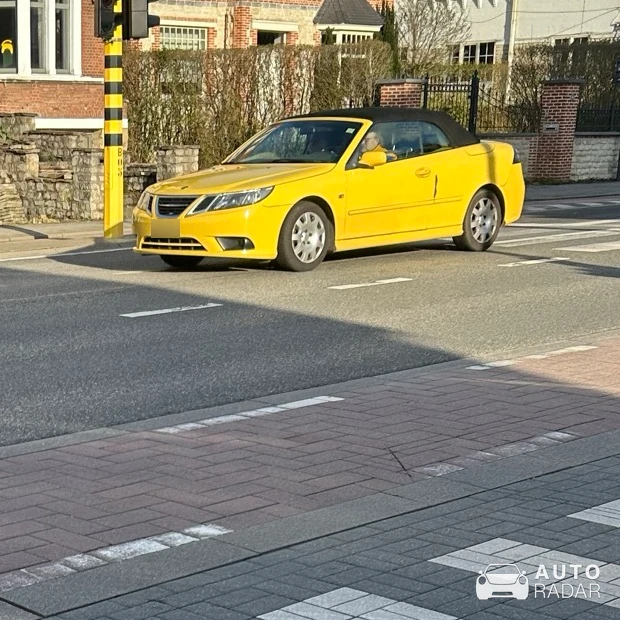 Saab 9-3 Convertible spotted in Louvain, Belgium