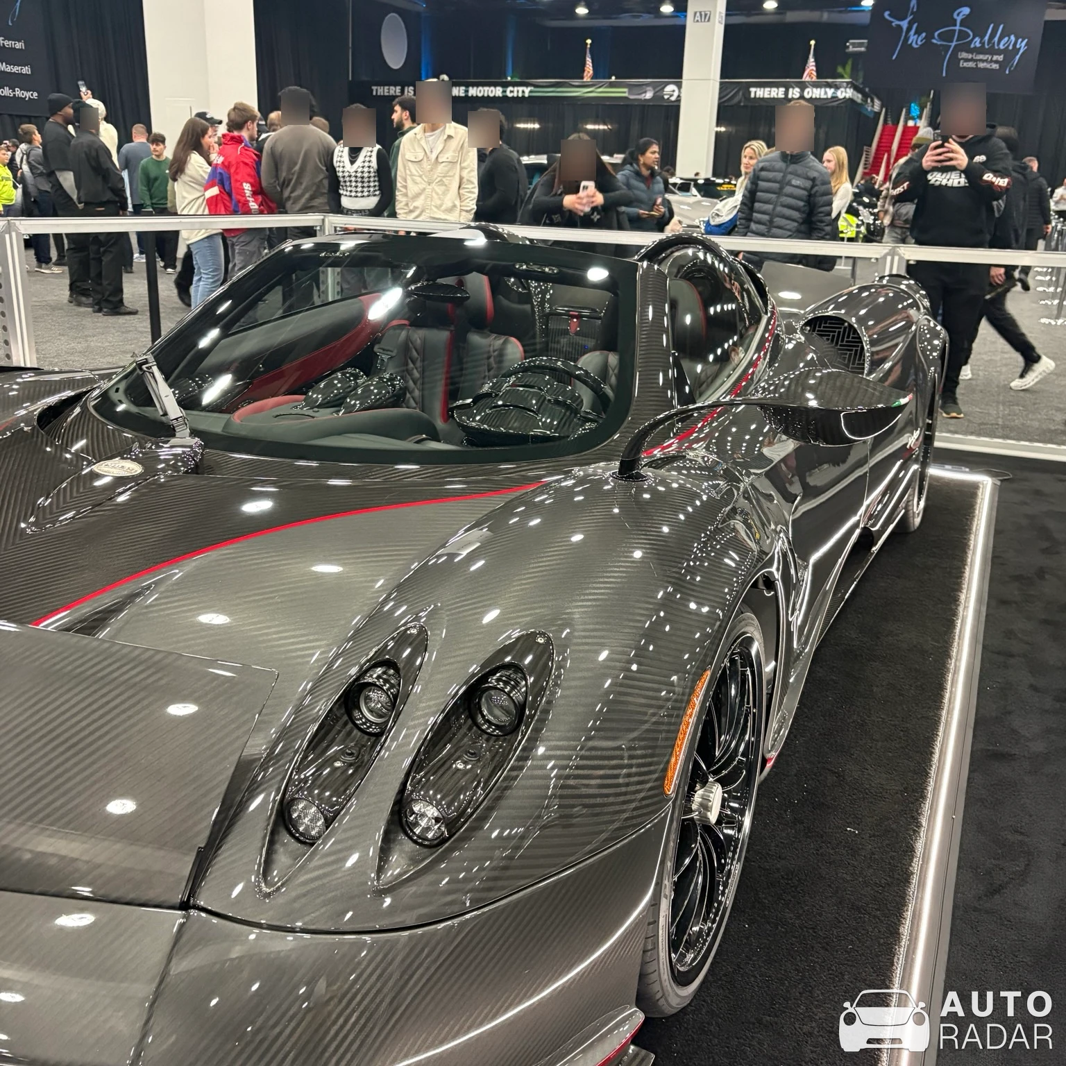 Pagani Huayra Roadster spotted in Plymouth, United States