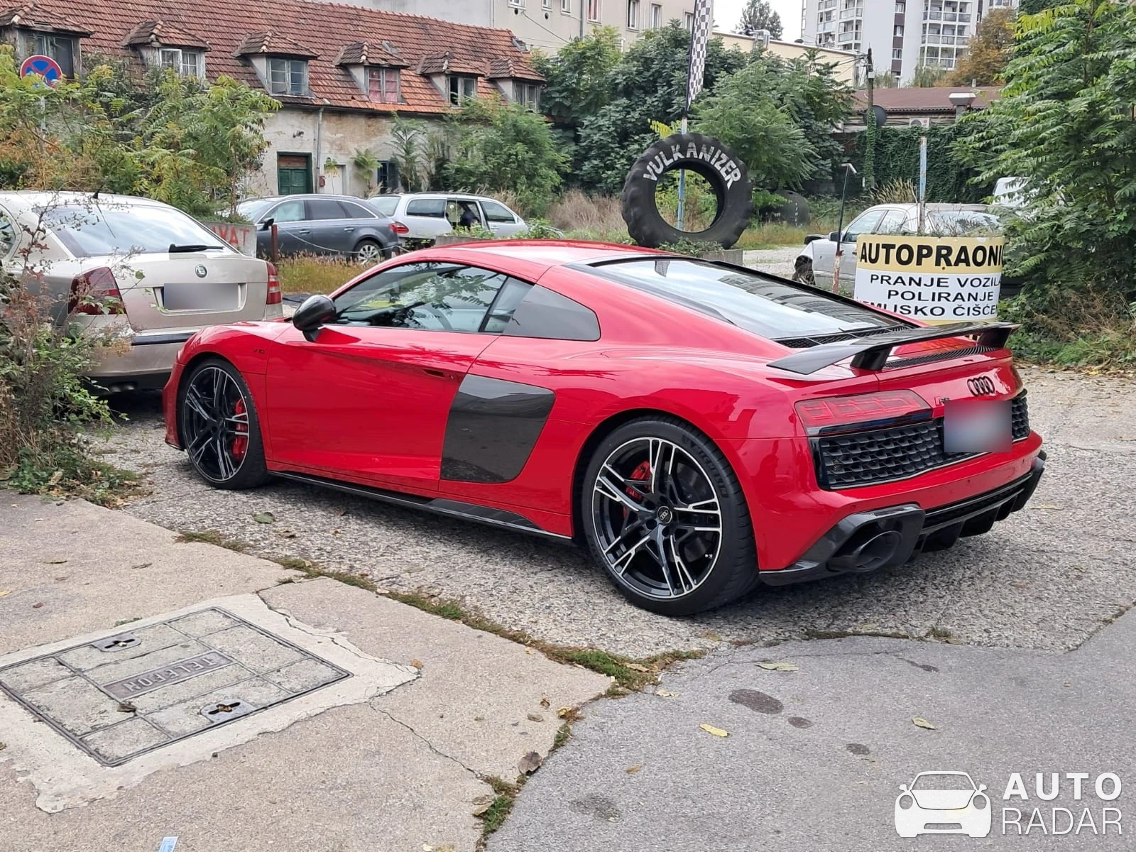 Audi R8 V10 2020 RWD spotted in Zagreb