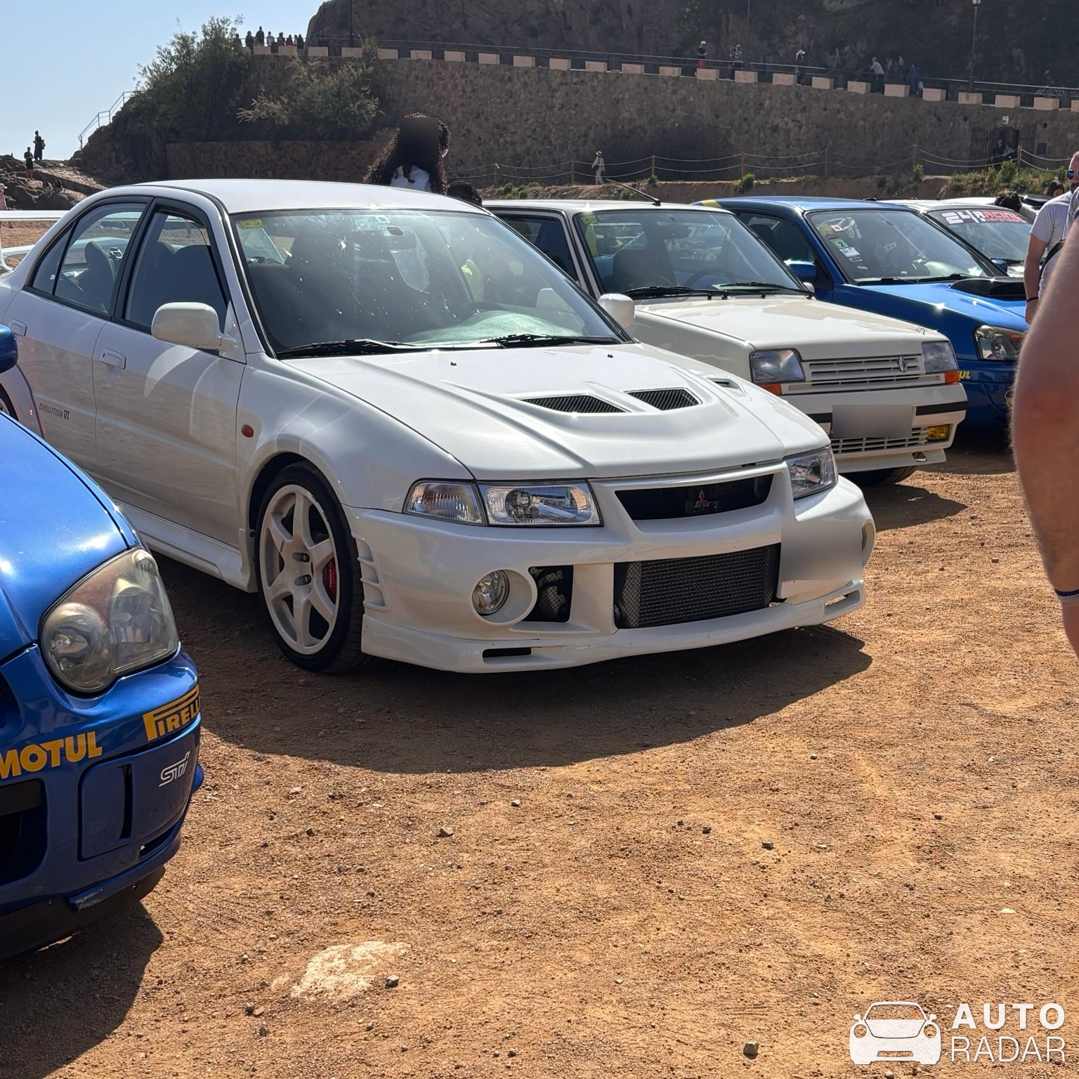 Mitsubishi Lancer Evolution VI spotted in S'Agaró