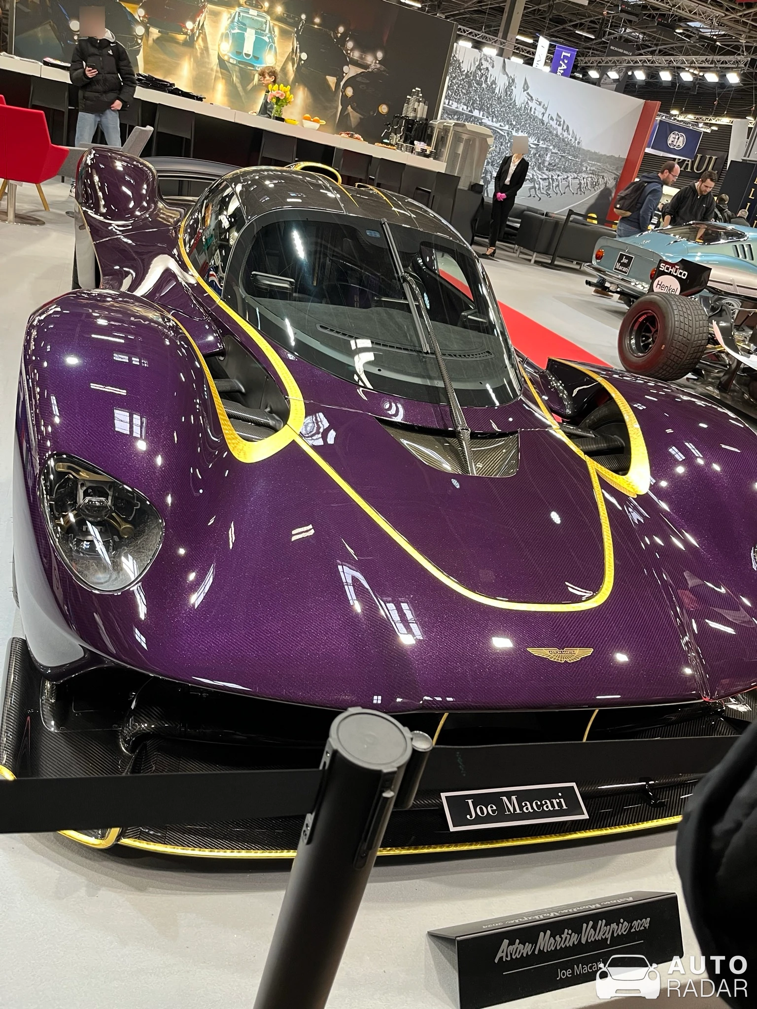 Aston Martin Valkyrie Anemos spotted in Paris
