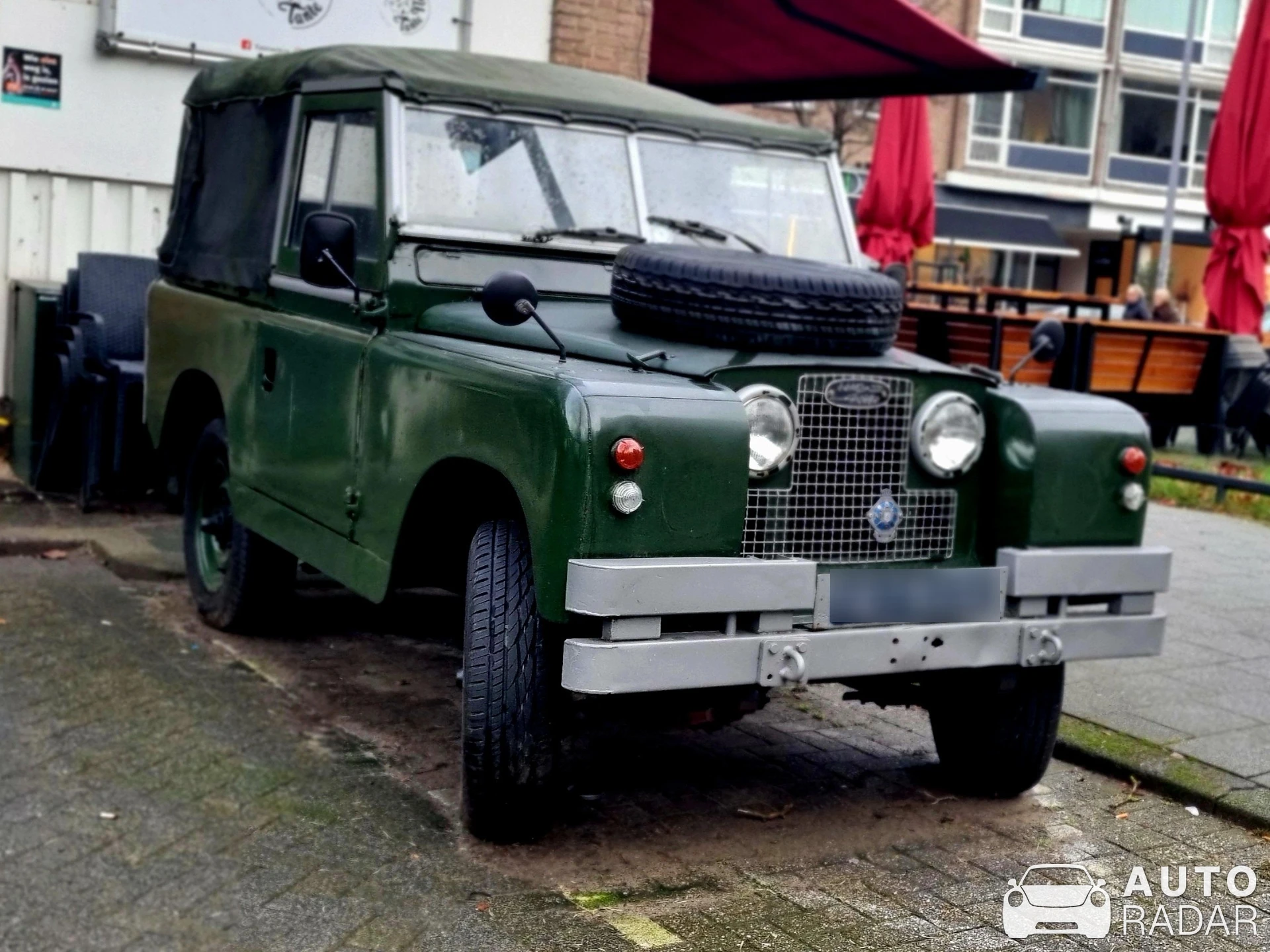 Land Rover Santana 88 Series 2 spotted in Rotterdam, Netherlands
