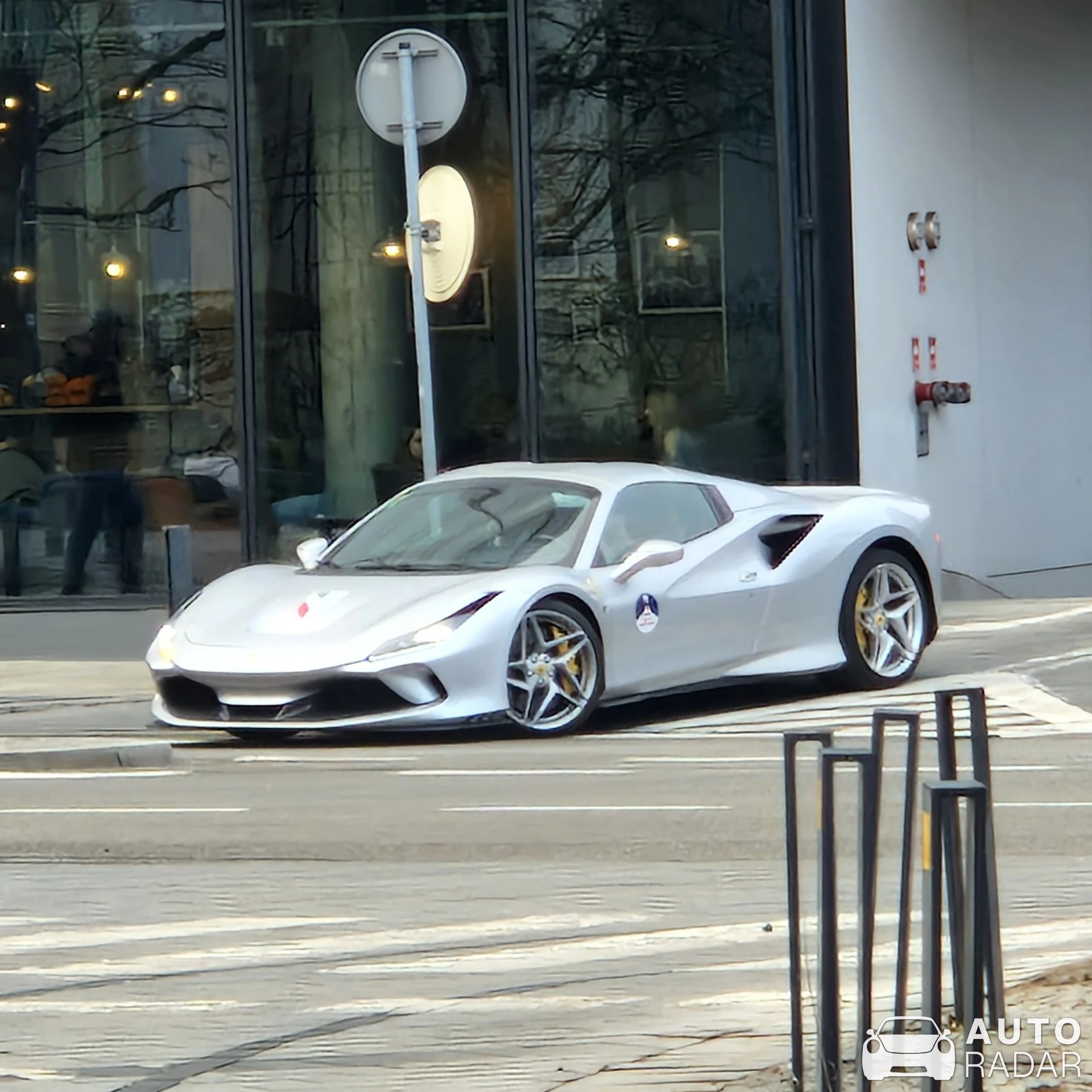 Ferrari F8 Spider spotted in Warszawa, Polska