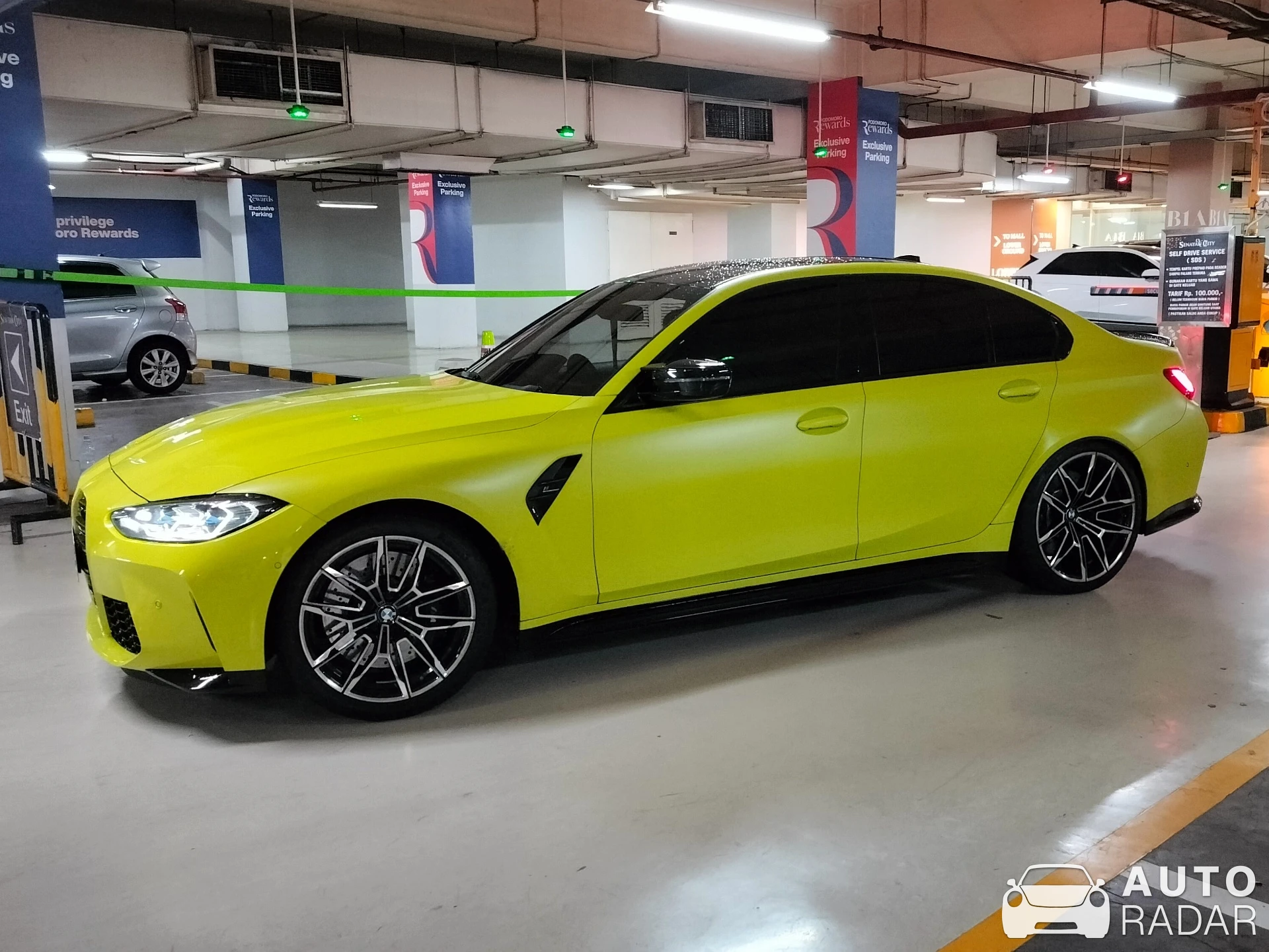 BMW M3 G80 Sedan Competition spotted in Kota Jakarta Pusat, Indonesia