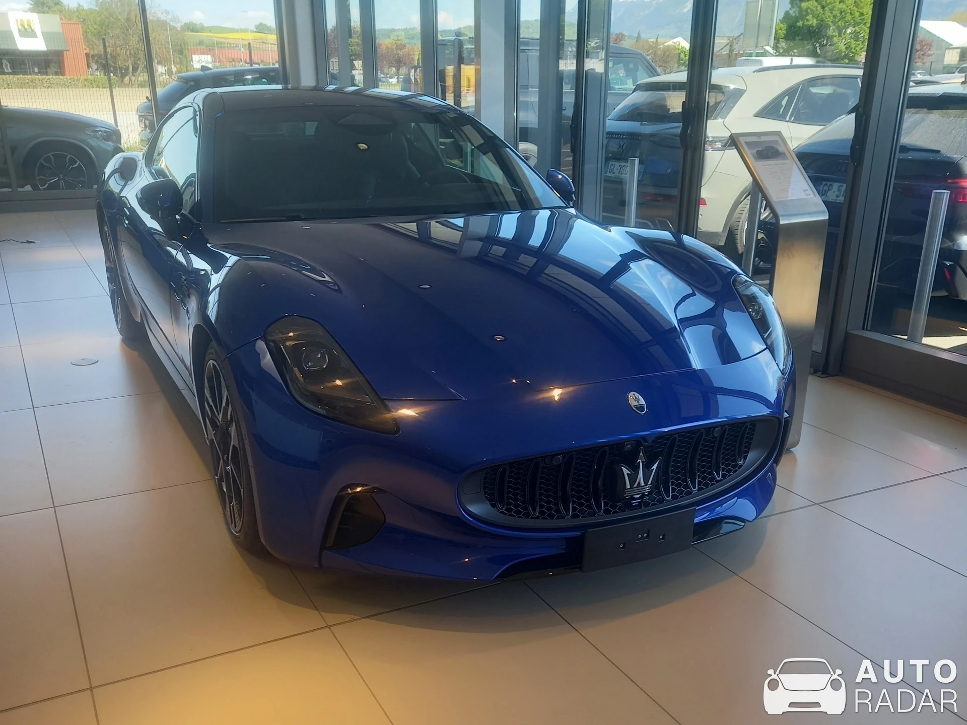 Maserati GranTurismo Folgore 2023 spotted in Epagny Metz-Tessy