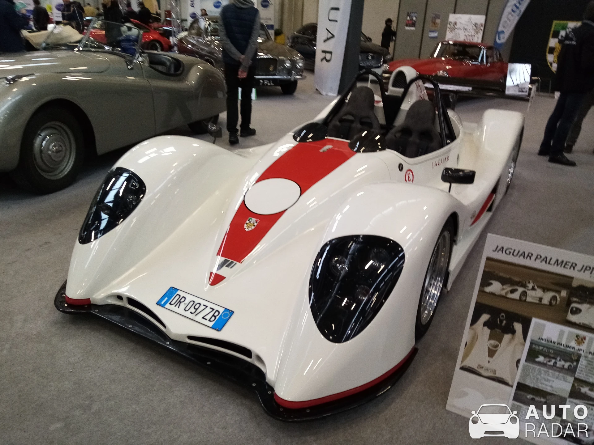 Palmer Jaguar JP1 spotted in Torino