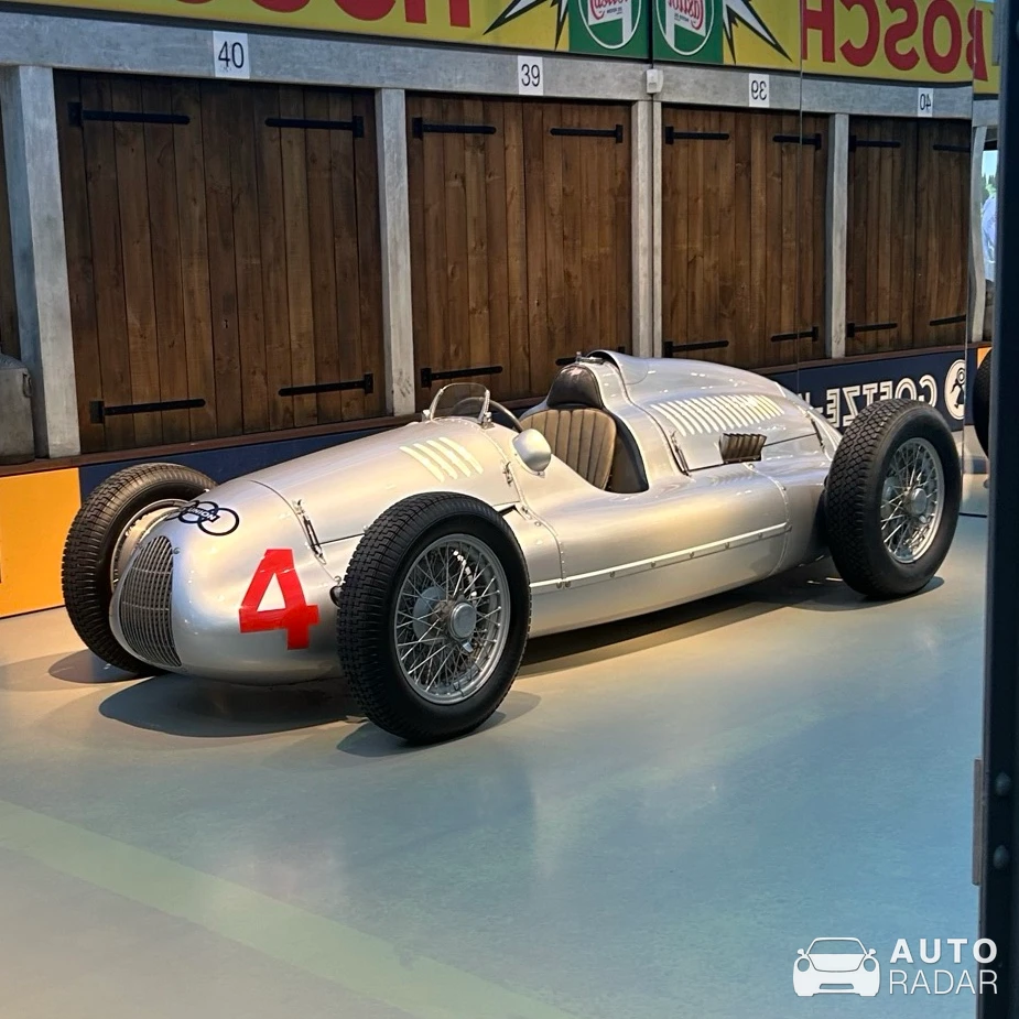 Auto Union Type C spotted in Zwickau