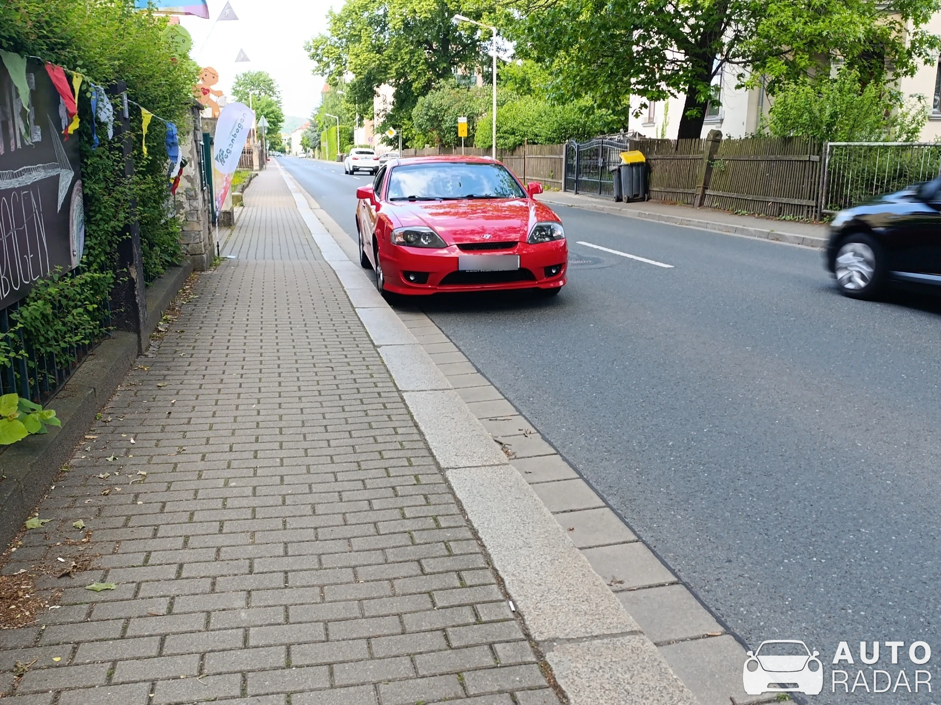 Hyundai Tuscani spotted in Freital