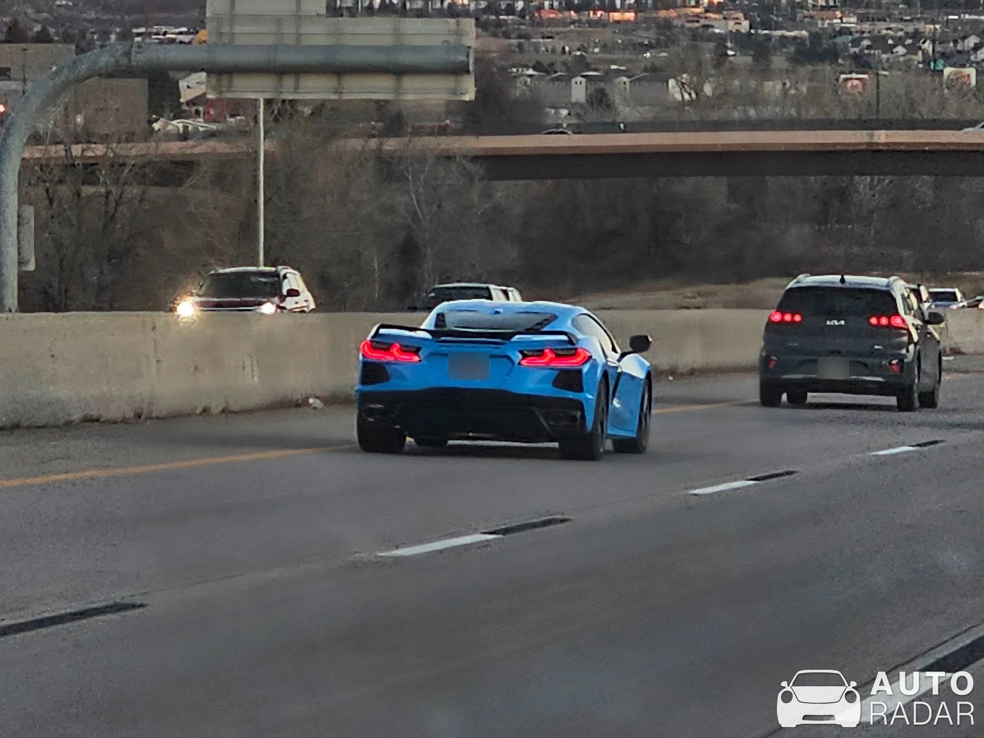 Chevrolet Corvette C8 Stingray spotted in Castle Rock, United States