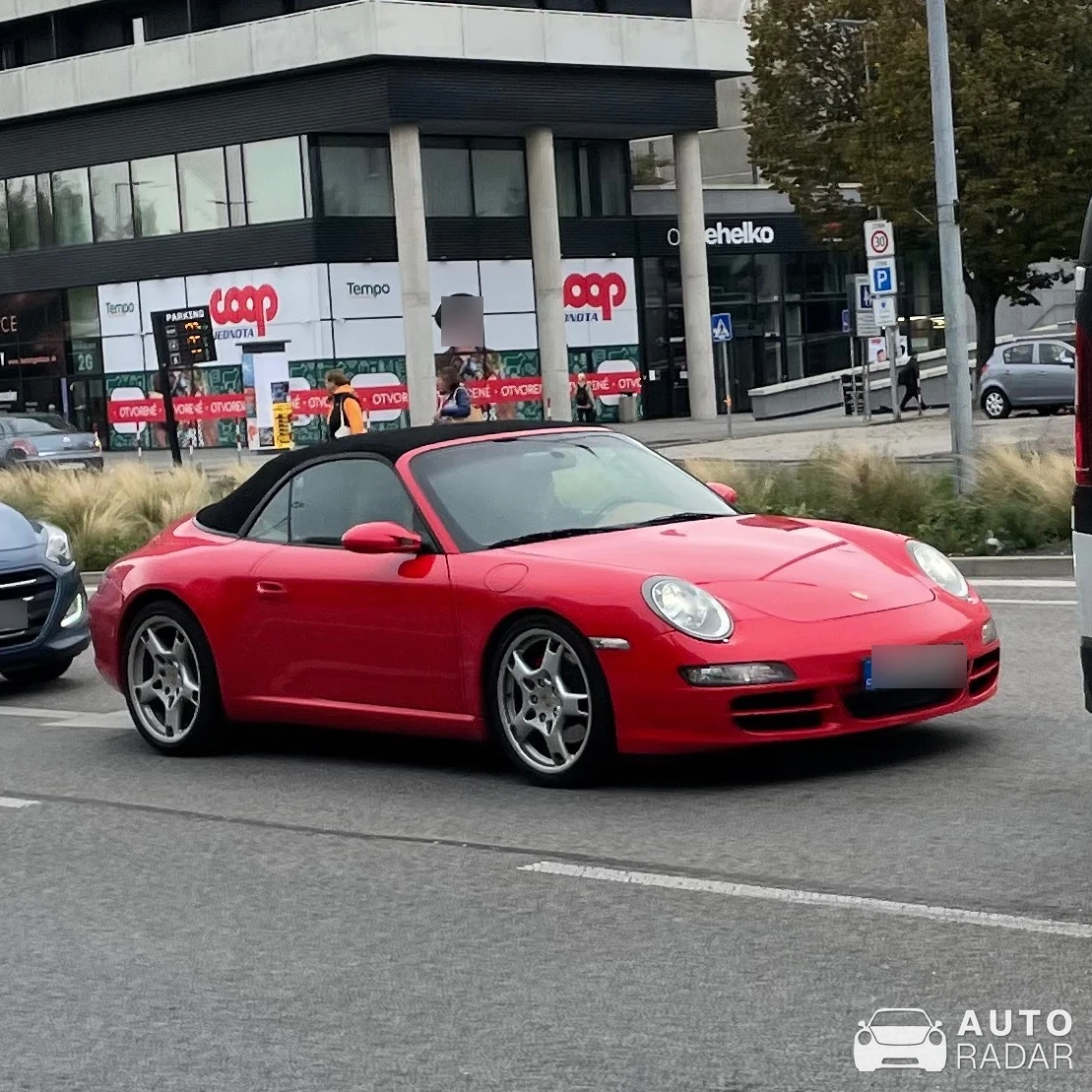 Porsche 997 Carrera S Cabriolet spotted in Bratislava, Slovakia