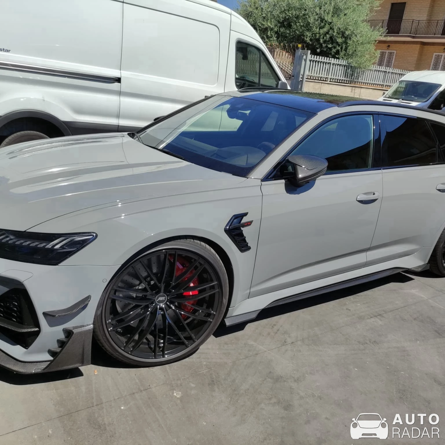 Audi ABT RS6-R Avant C8 spotted in Roma, Italia