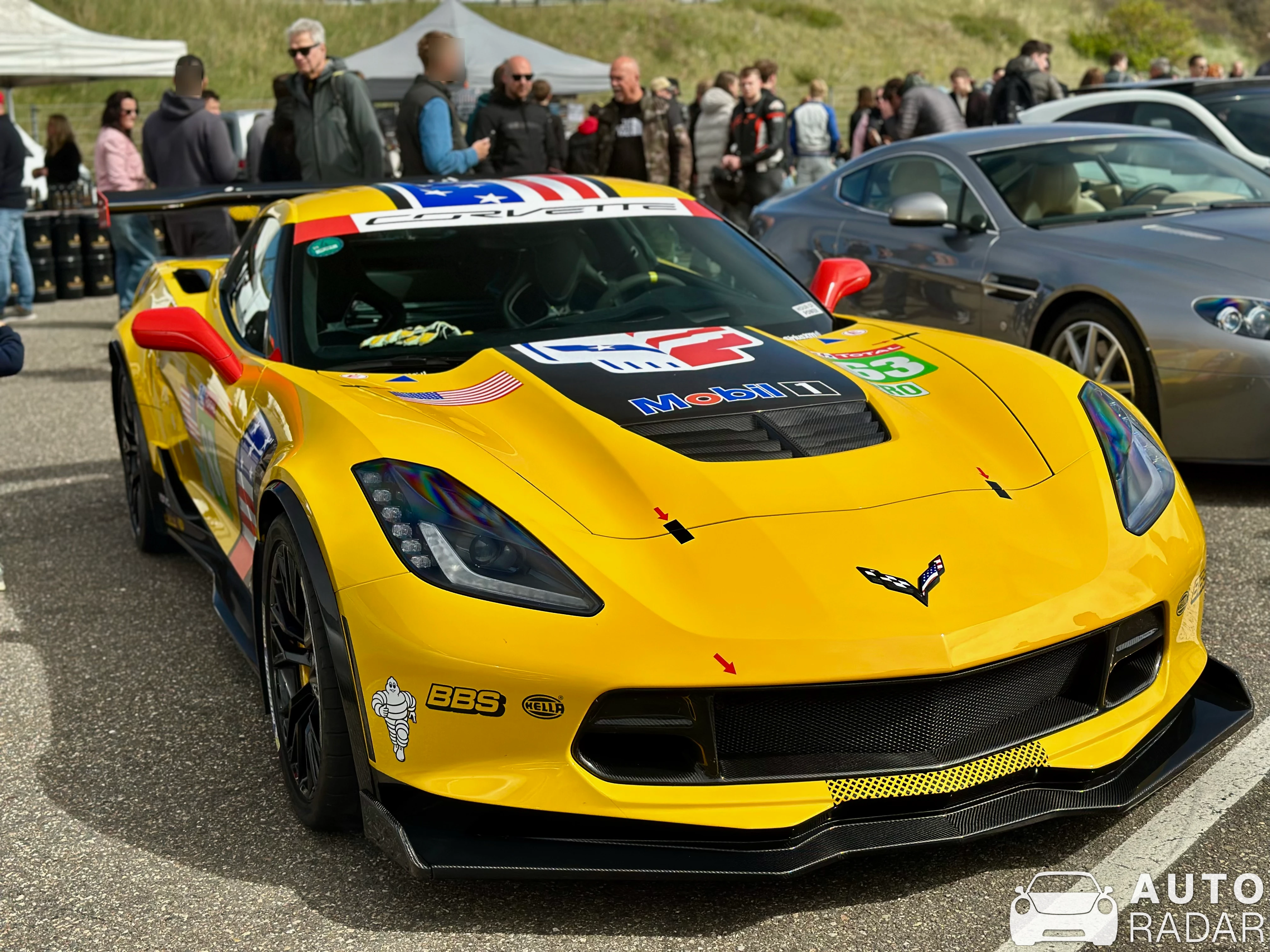 Chevrolet Corvette C7.R spotted in Zandvoort, Netherlands