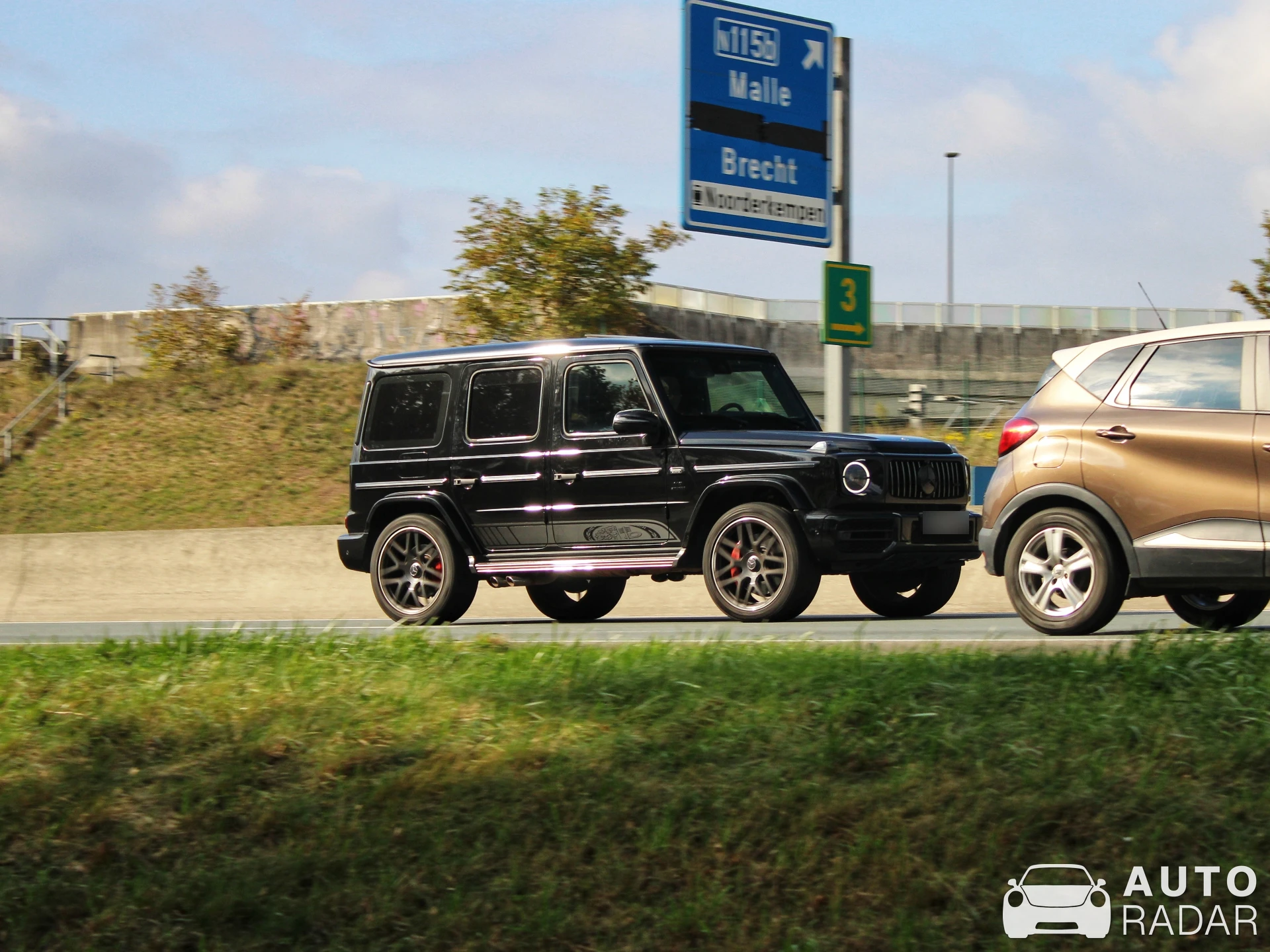 Mercedes-AMG G 63 W463 2018 Edition 55 spotted in Brecht