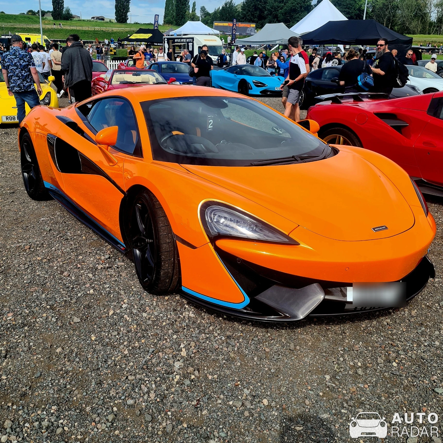 McLaren 570S spotted in Leicestershire, United Kingdom