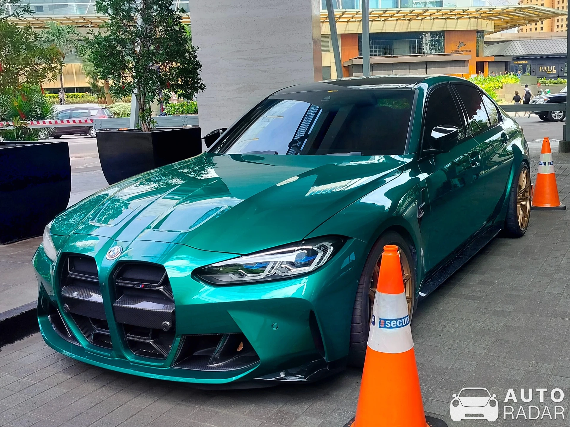BMW M3 G80 Sedan Competition spotted in South Jakarta City, Indonesia