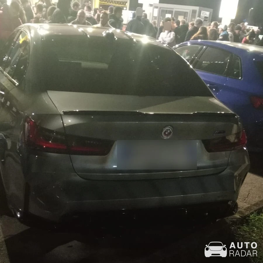 BMW M3 G80 Sedan Competition spotted in Noicàttaro, Italy