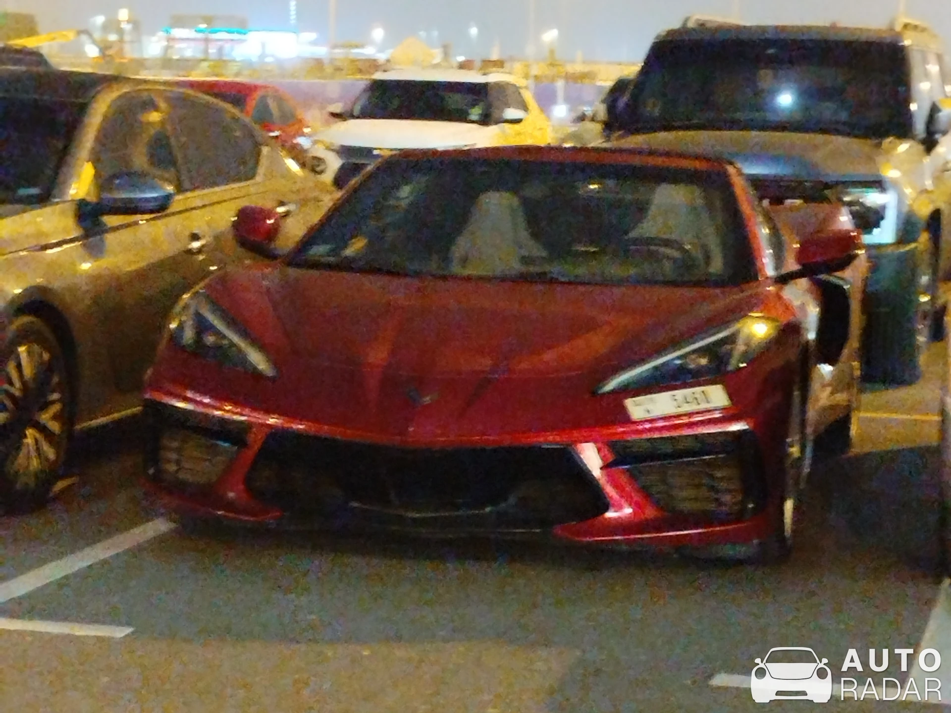 Chevrolet Corvette C8 Stingray spotted in Dubai, United Arab Emirates