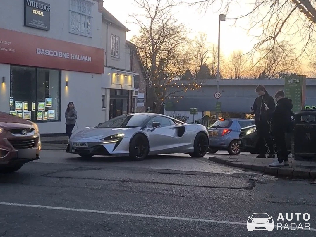 McLaren Artura spotted in Alderley Edge, United Kingdom