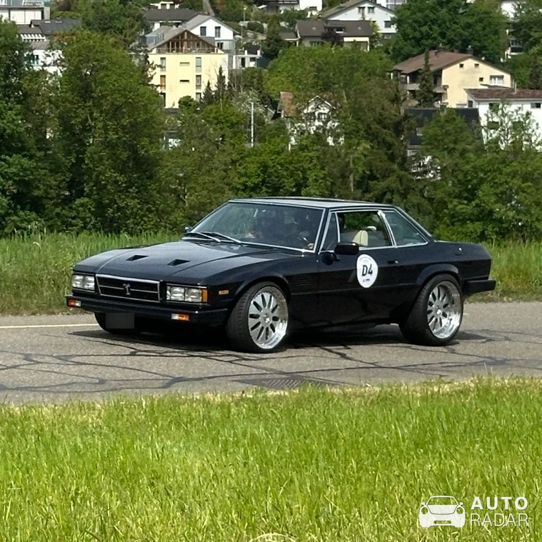 De Tomaso Longchamp GTS spotted in Rudolfstetten-Friedlisberg