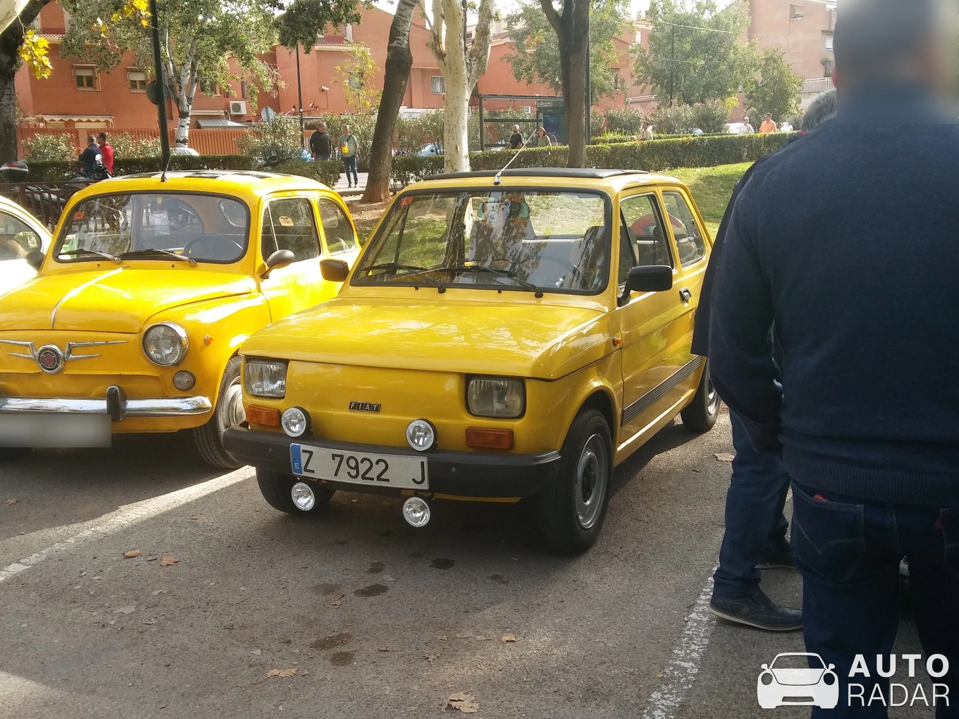 Fiat 126 spotted in Zaragoza, Spain