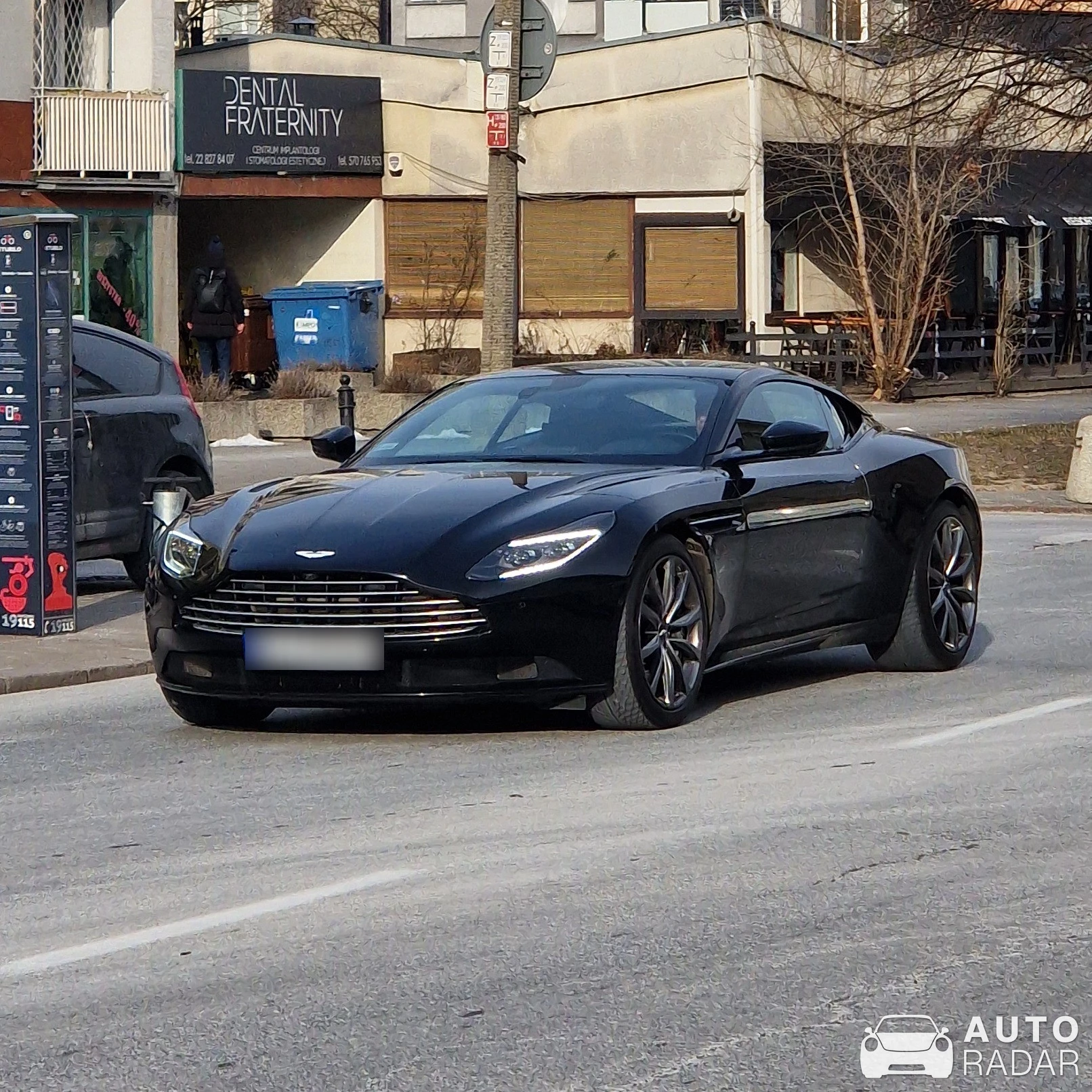 Aston Martin DB11 Launch Edition spotted in Warszawa
