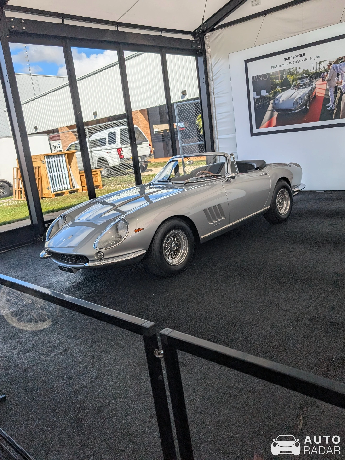 Ferrari 275 GTB/4 NART Spyder spotted in Magaragadi