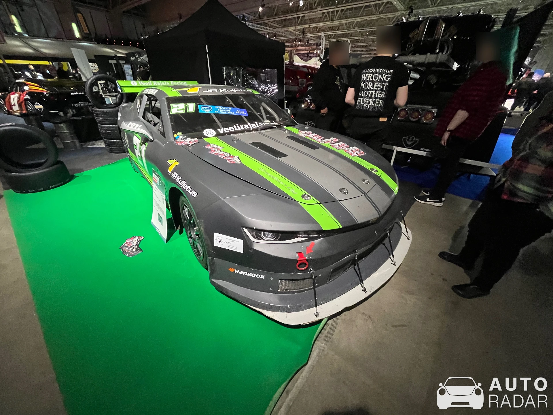 Chevrolet Camaro Nascar spotted in Helsinki
