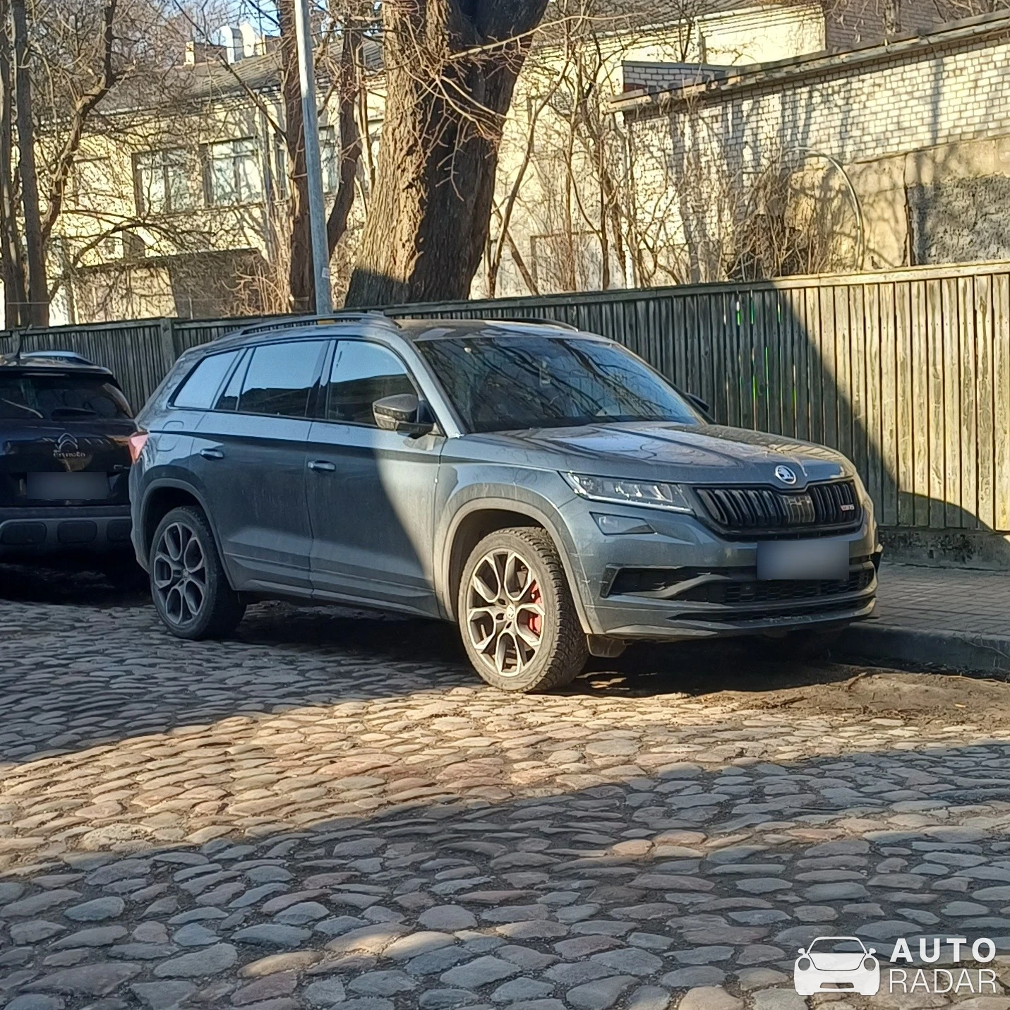 Škoda Kodiaq vRS spotted in Liepāja