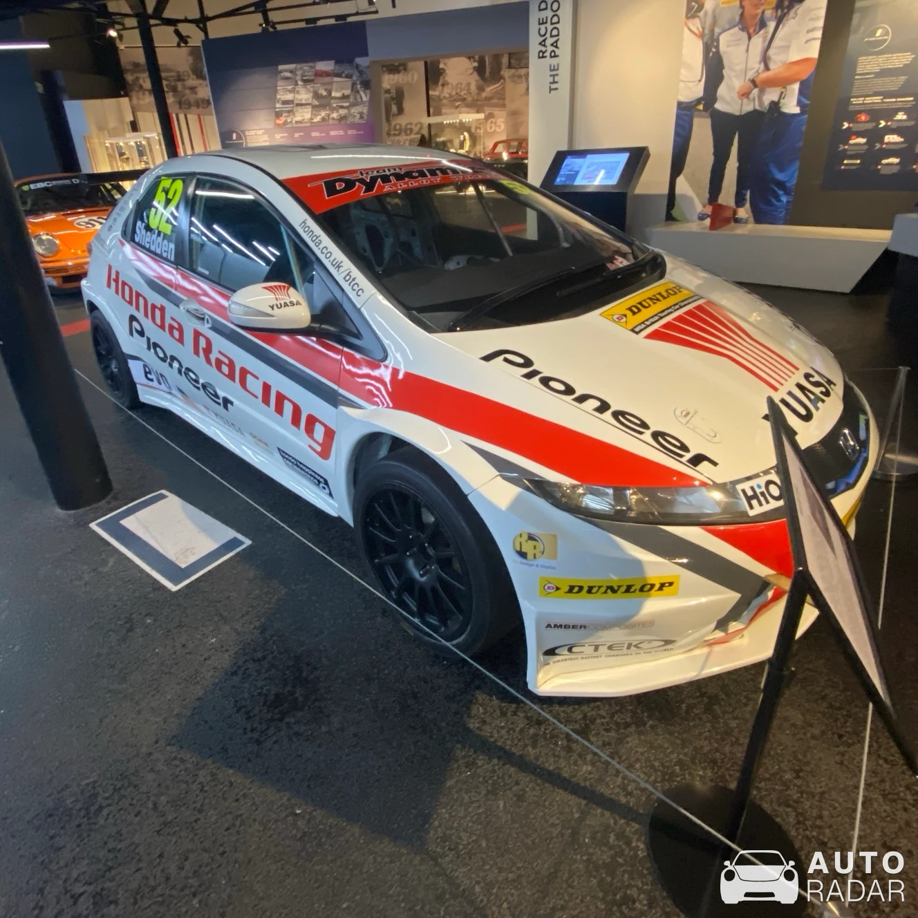Honda Civic- Gordon Shedden Race Car spotted in England, United Kingdom