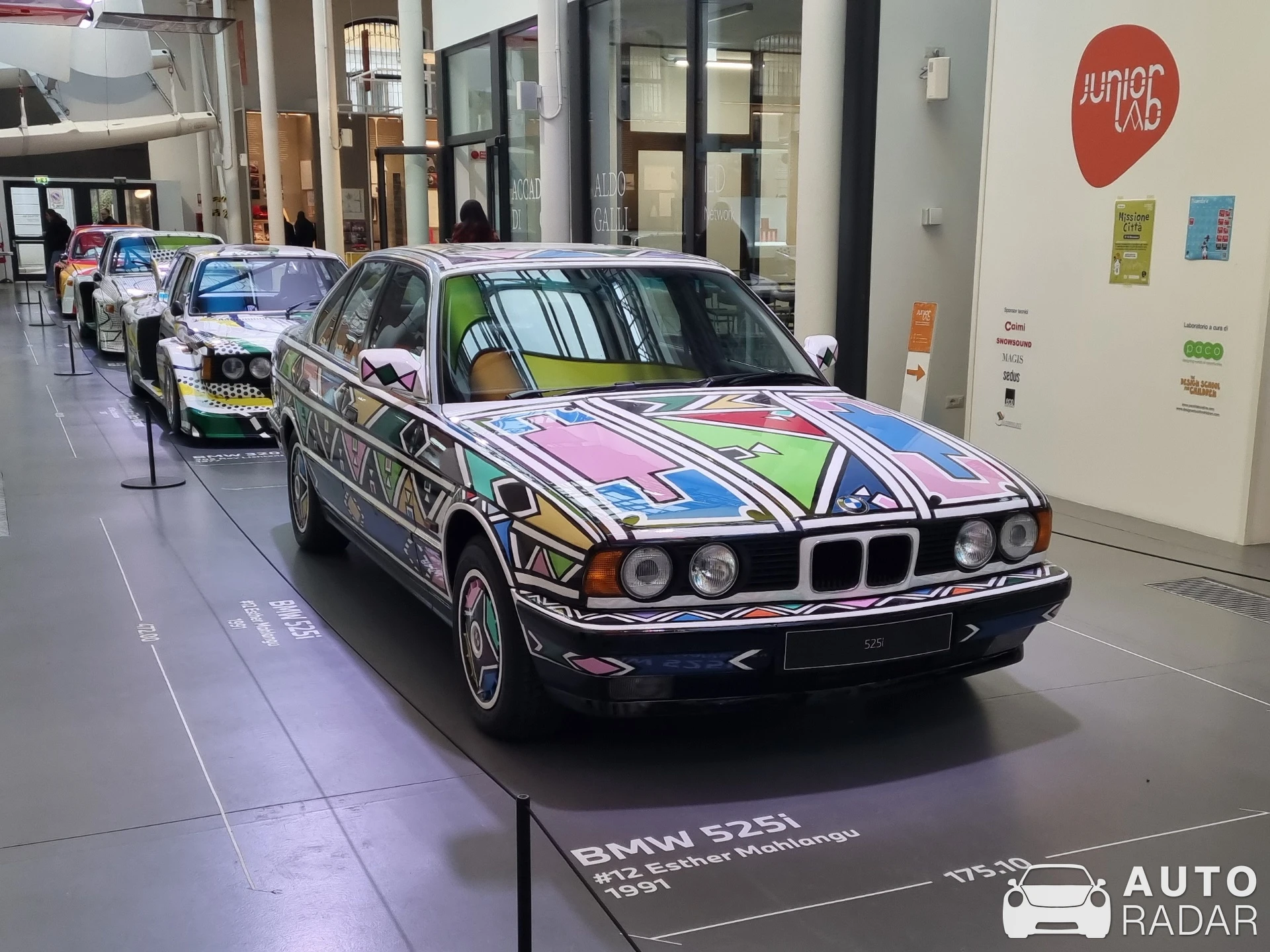 BMW 525i spotted in Milano