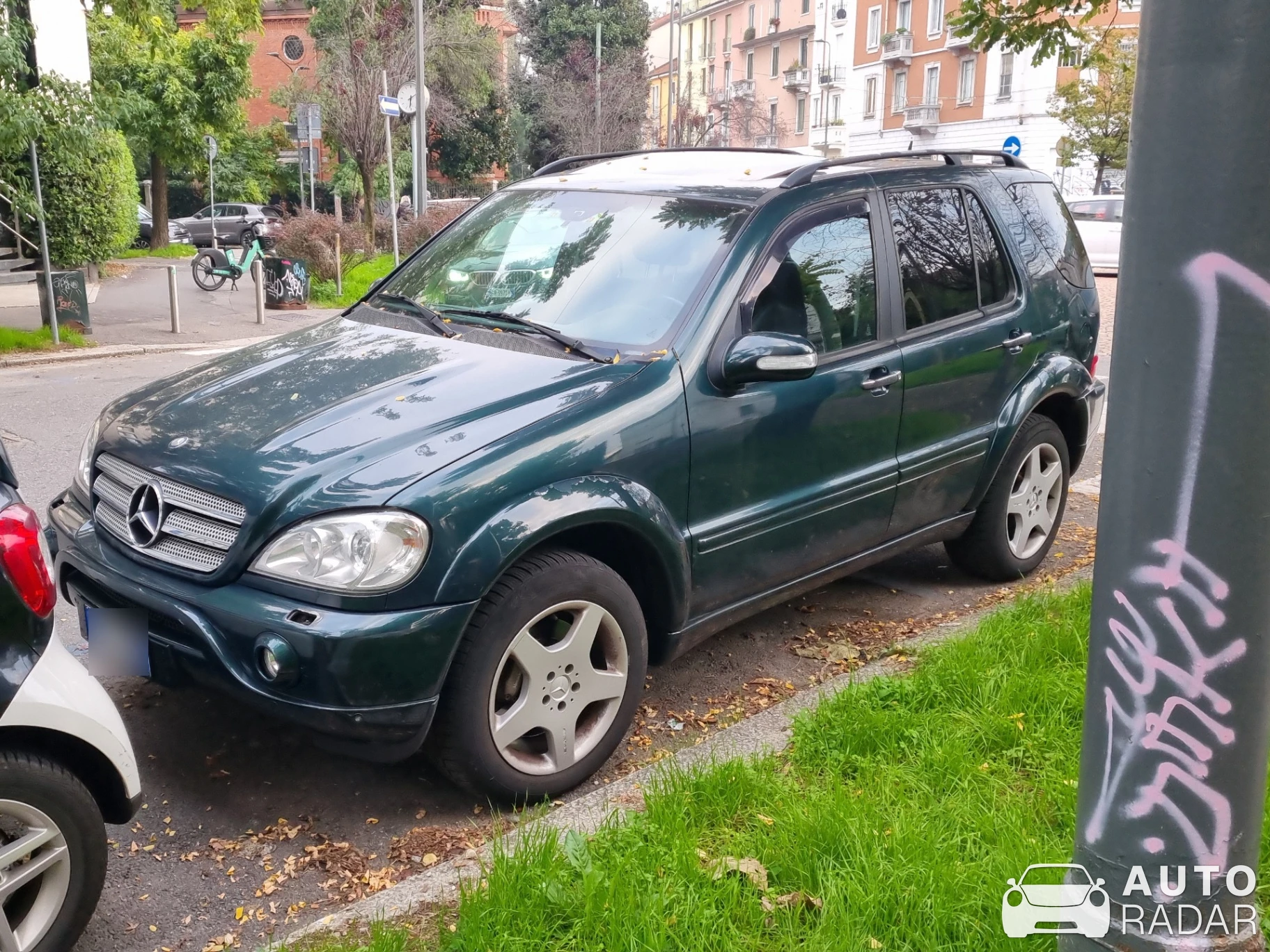 Mercedes-Benz ML 55 AMG spotted in Milano