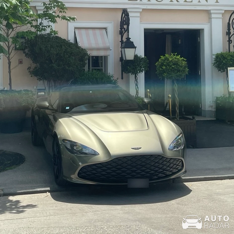 Aston Martin DBS GT Zagato spotted in Paris